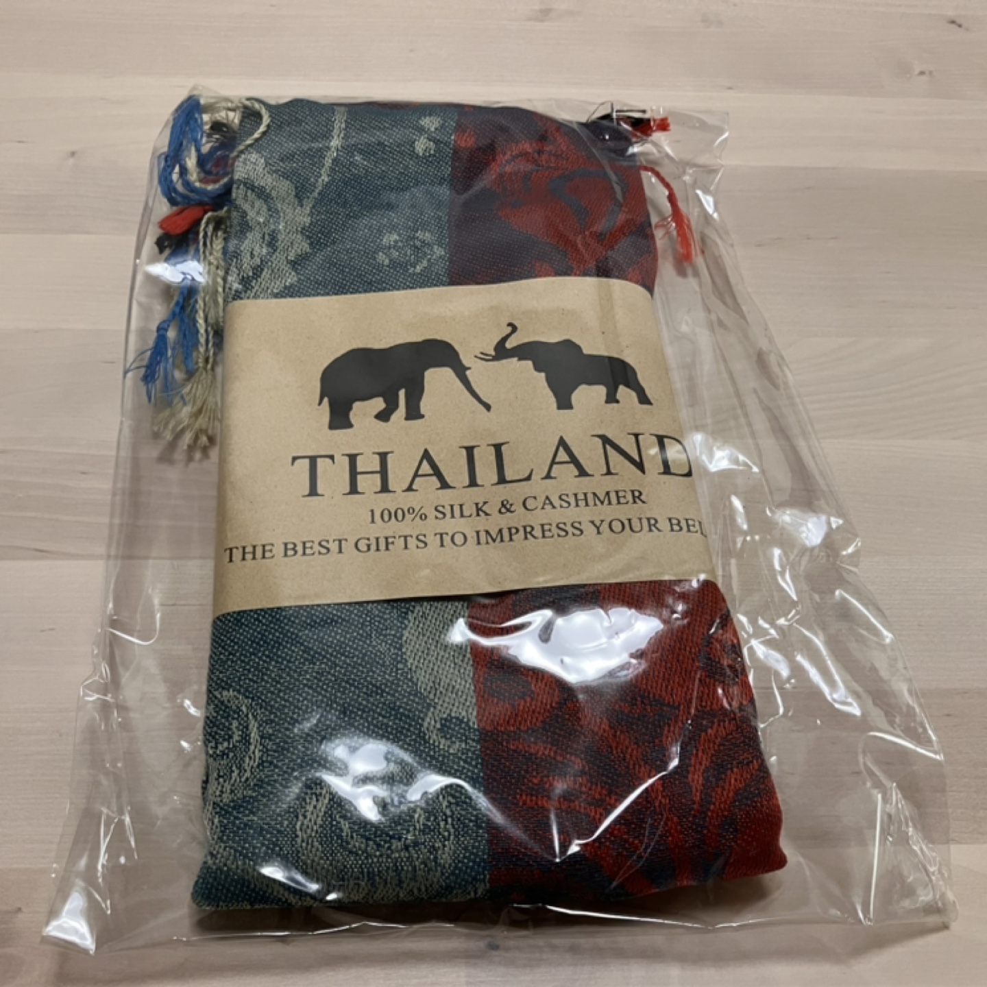 Thai Silk and Cashmere Scarf - photo 4