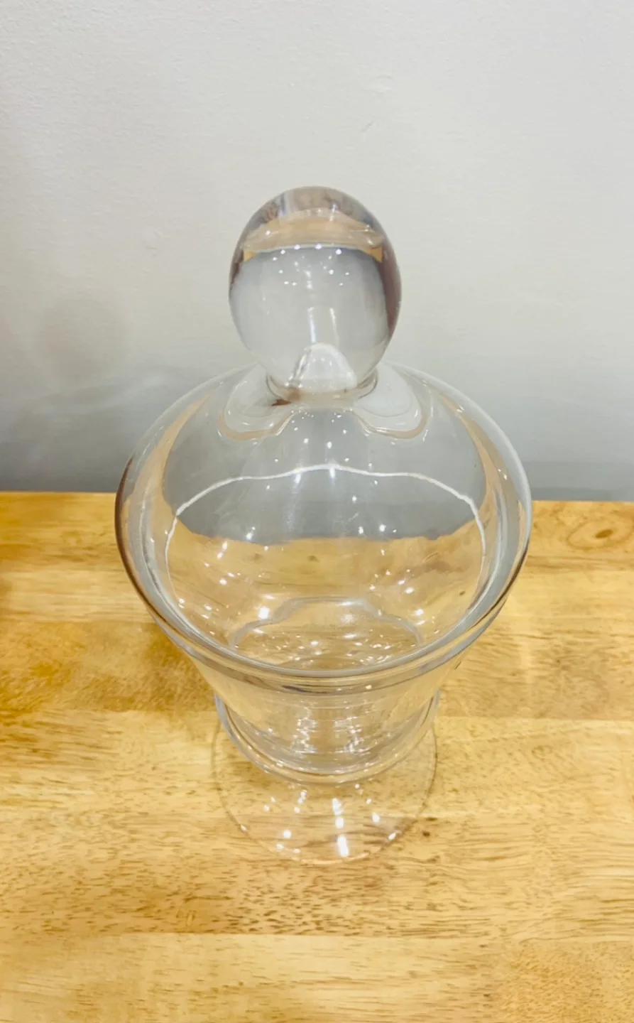 VTG Apothecary Large Glass Jar with Lid image indicator(2)