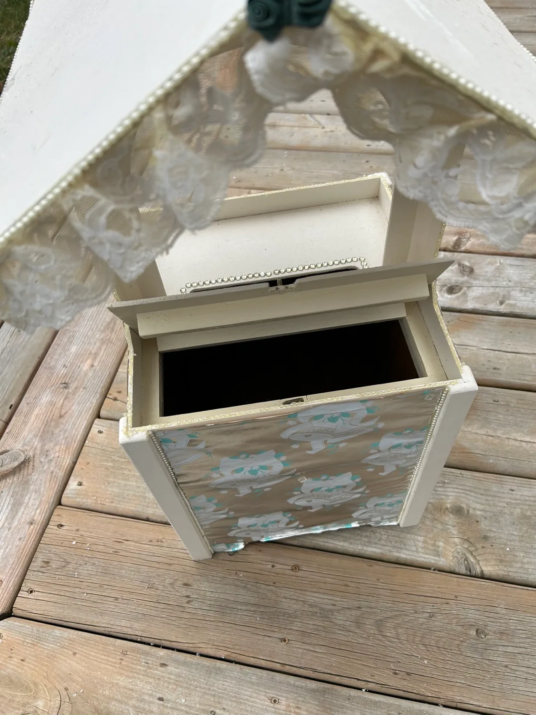 Wedding Card Box with Lock and Key image indicator(3)