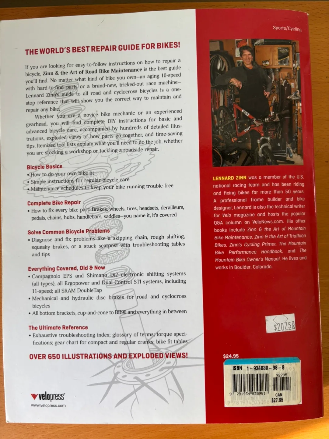 Zinn & The Art of Road Bike Maintenance 4th Edition image indicator(3)