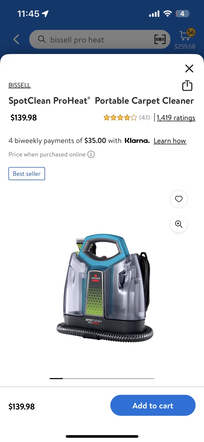 Bissell Little Green SpotClean ProHeat - photo 3