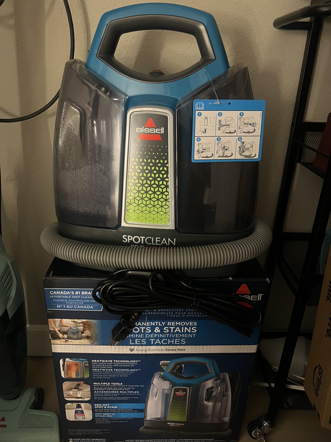 Bissell Little Green SpotClean ProHeat