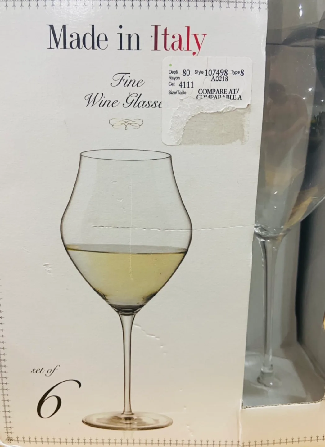 Wine Glasses Made in Italy image indicator(2)