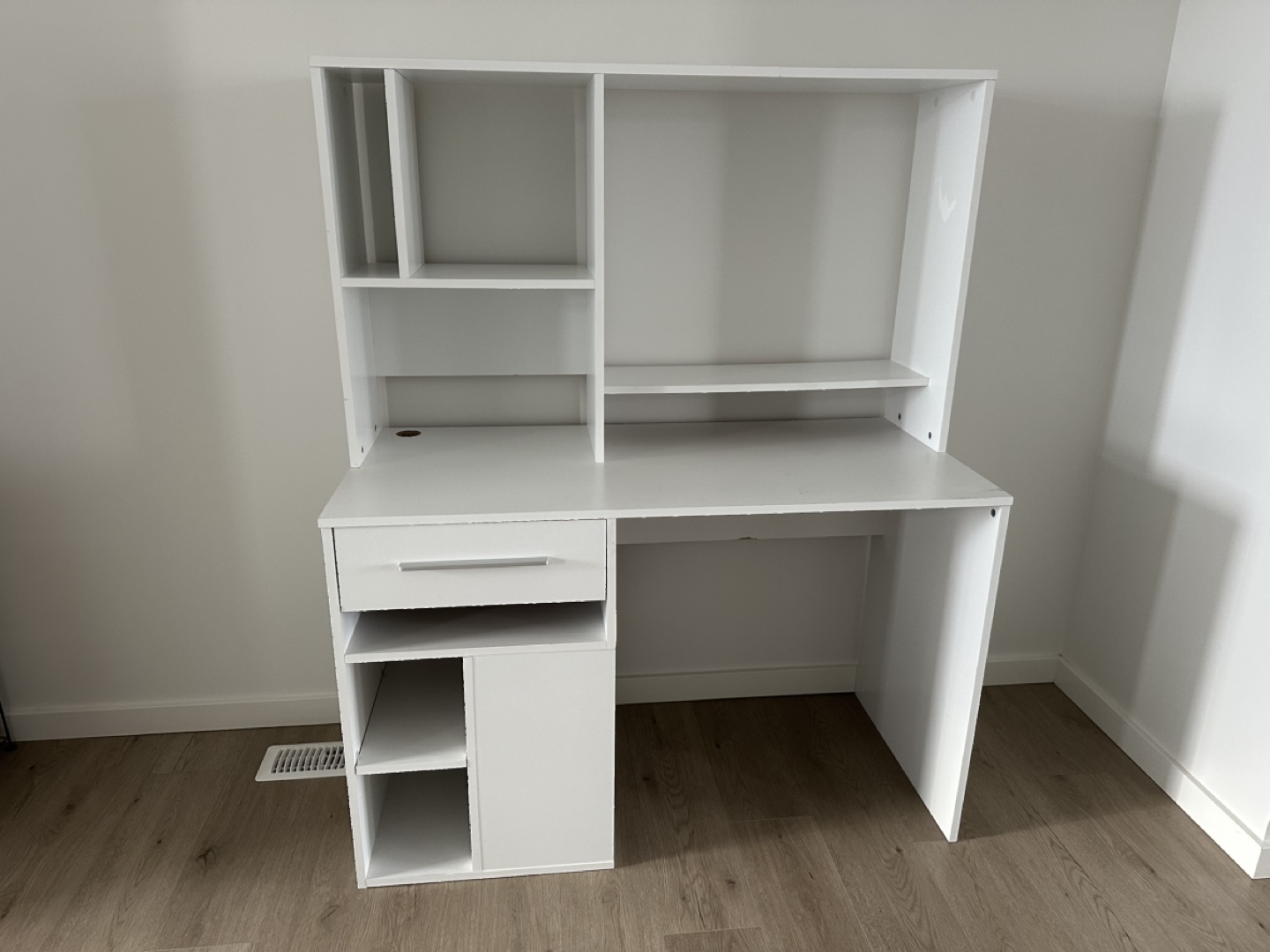 South Shore Computer Desk with hutch