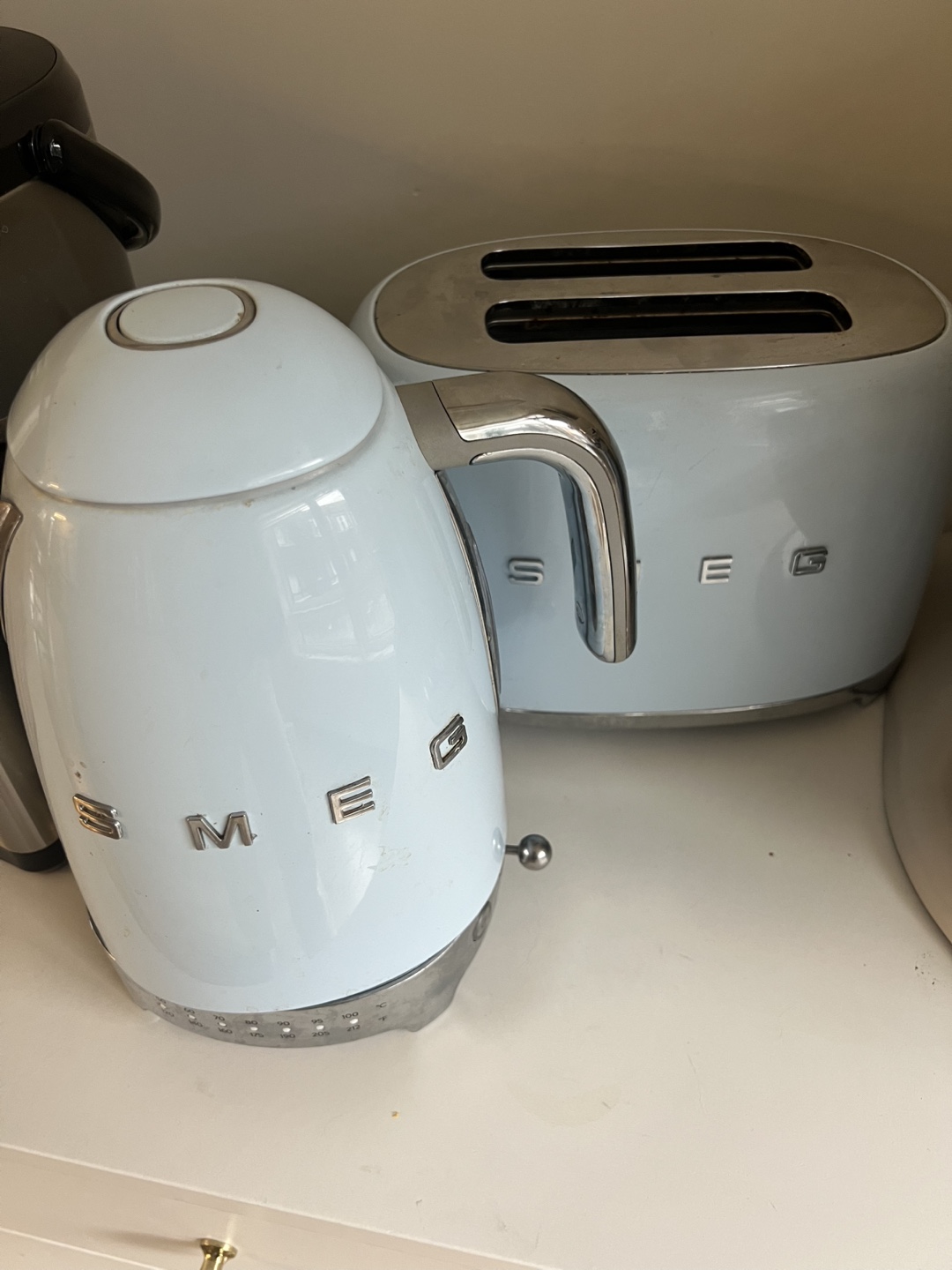 Smeg Electric Kettle and Toaster Set