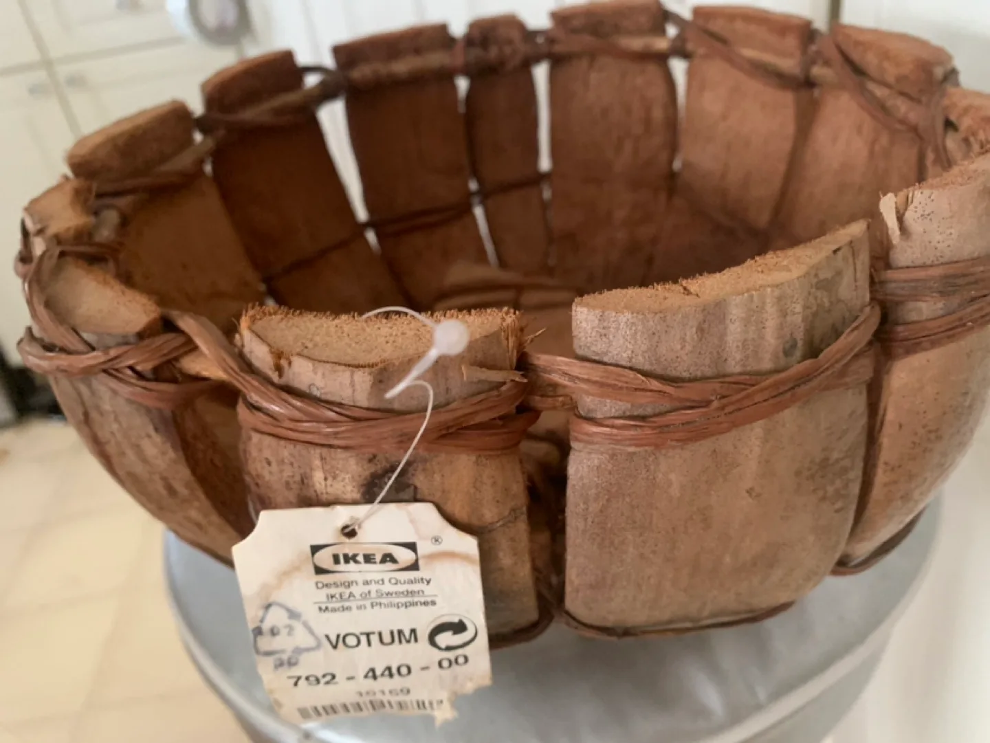 / Wooden Bark  Basket / 🧺 Phillipino made image indicator(2)