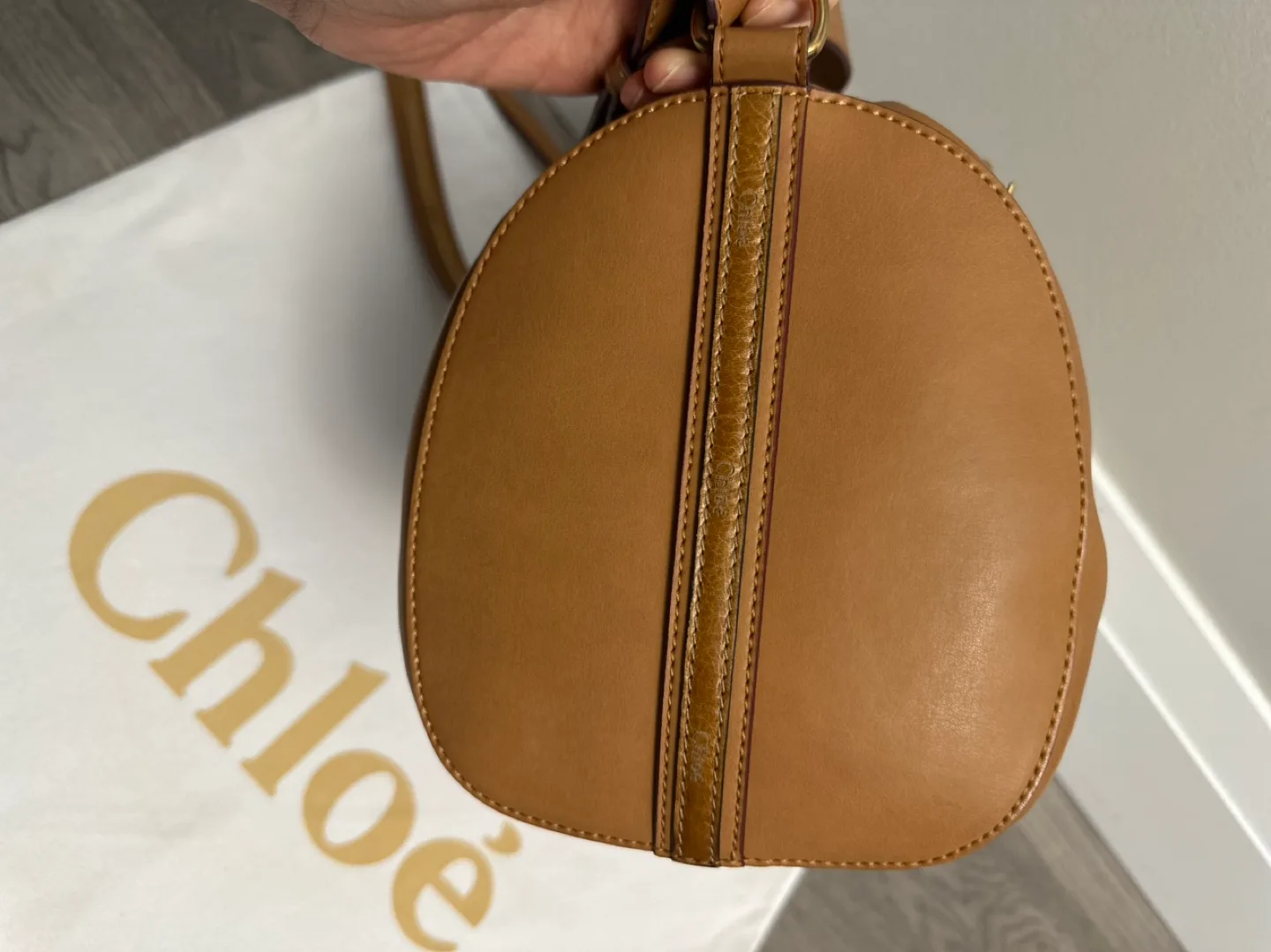 Authentic Chloe Sam Boston Bag (LIKE NEW) image indicator(5)