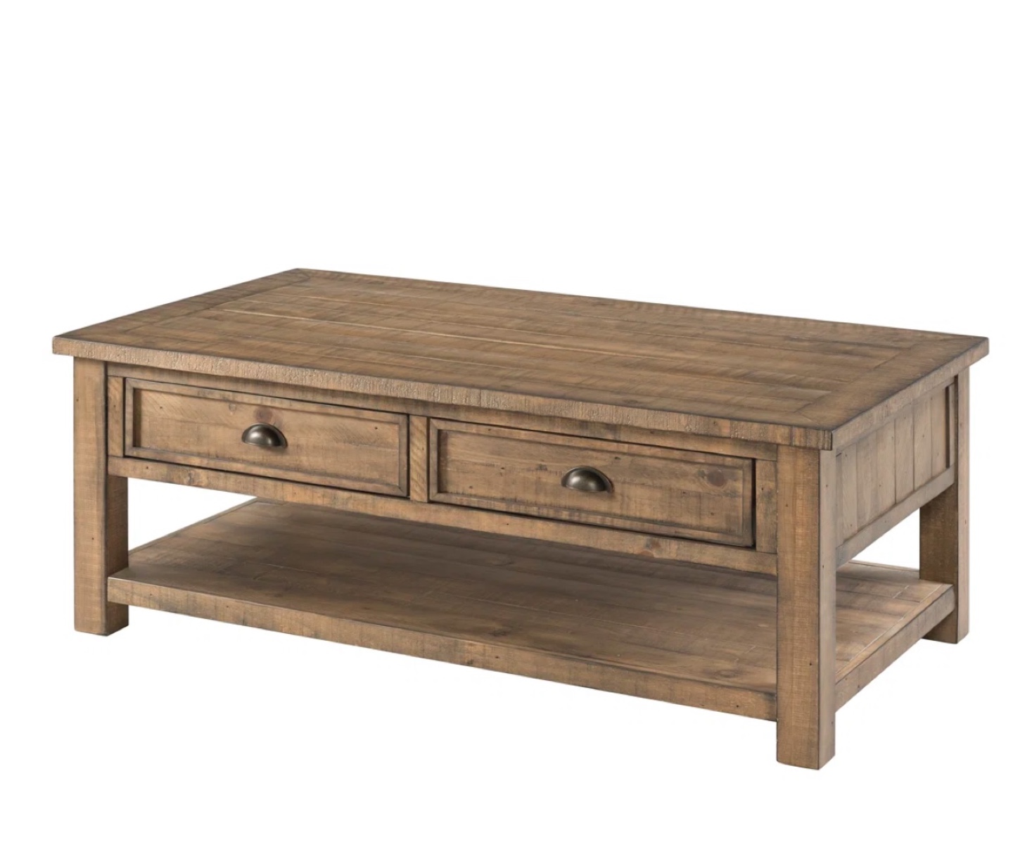 Solid Wood Coffee Table on wheels – $400 (Discounted) - photo 4