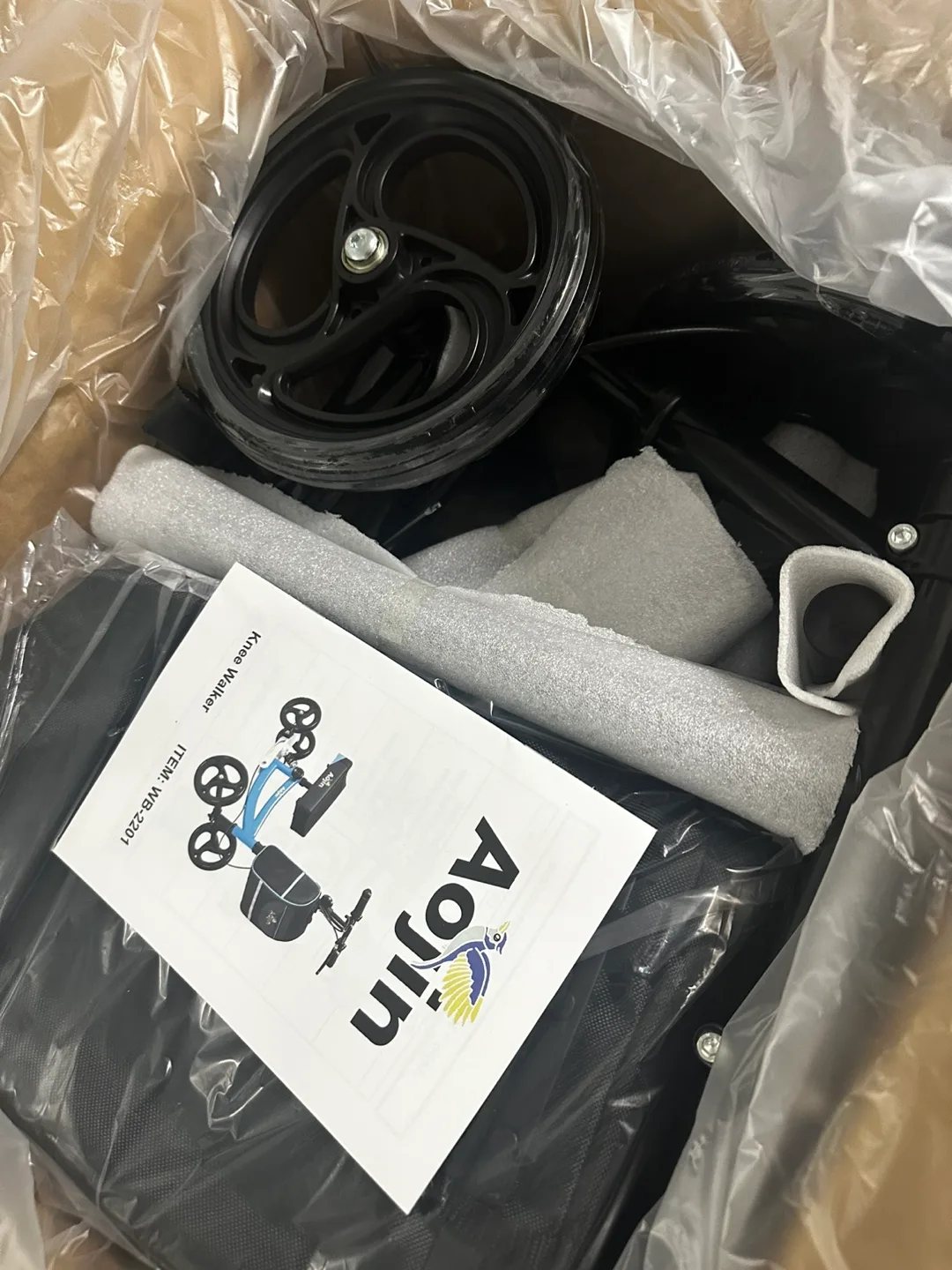 Steerable Knee Walker image indicator(3)