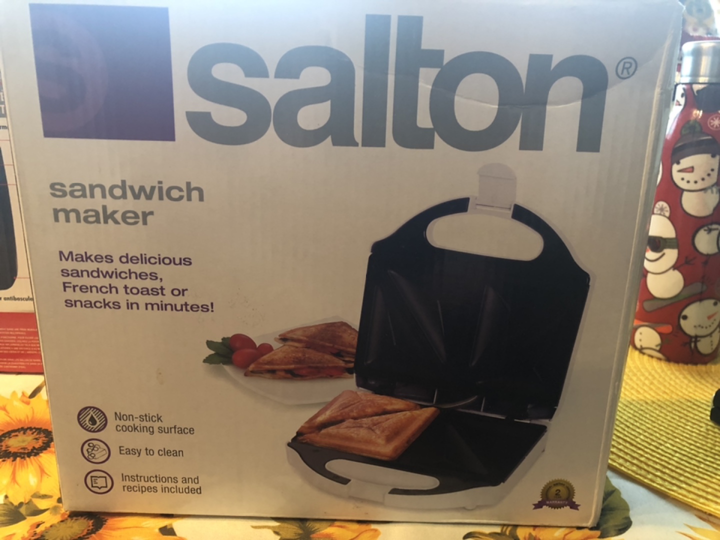 Salton Sandwich Maker - photo 2