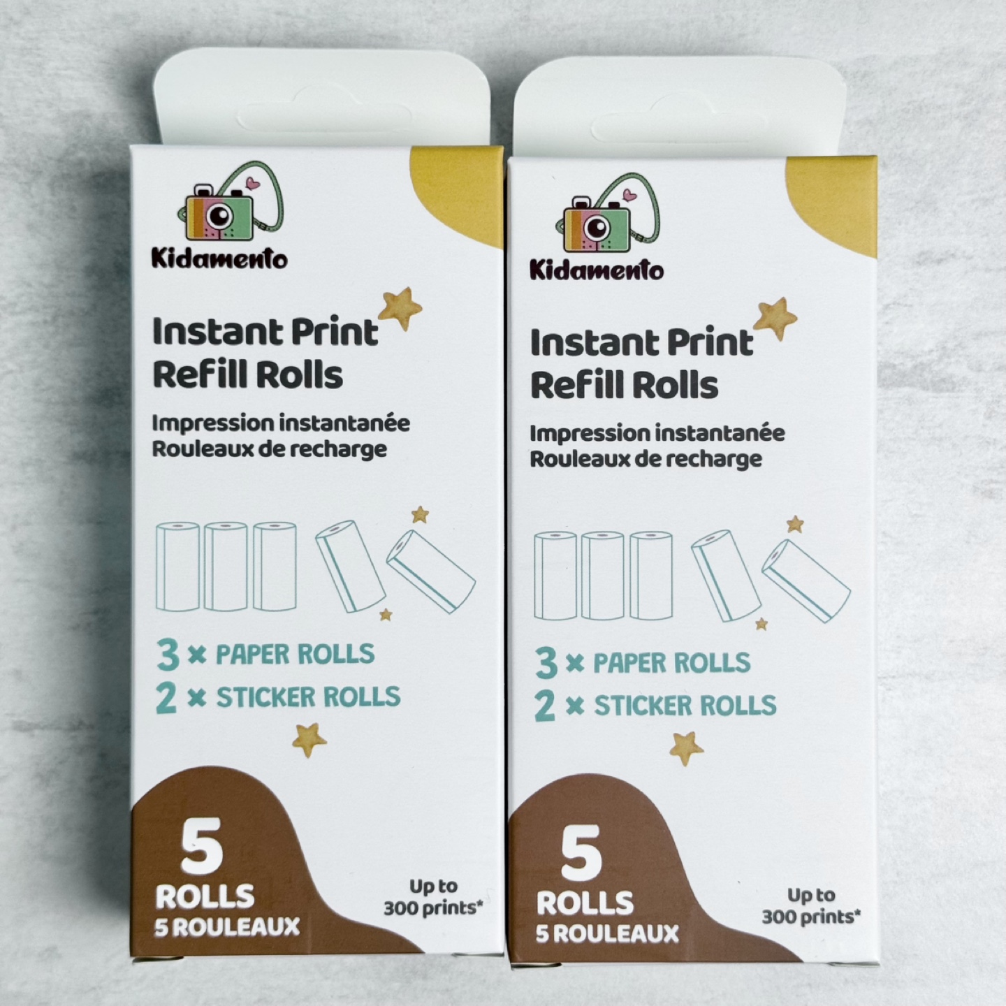*Brand New* Kidamento Instant Print Refill Rolls