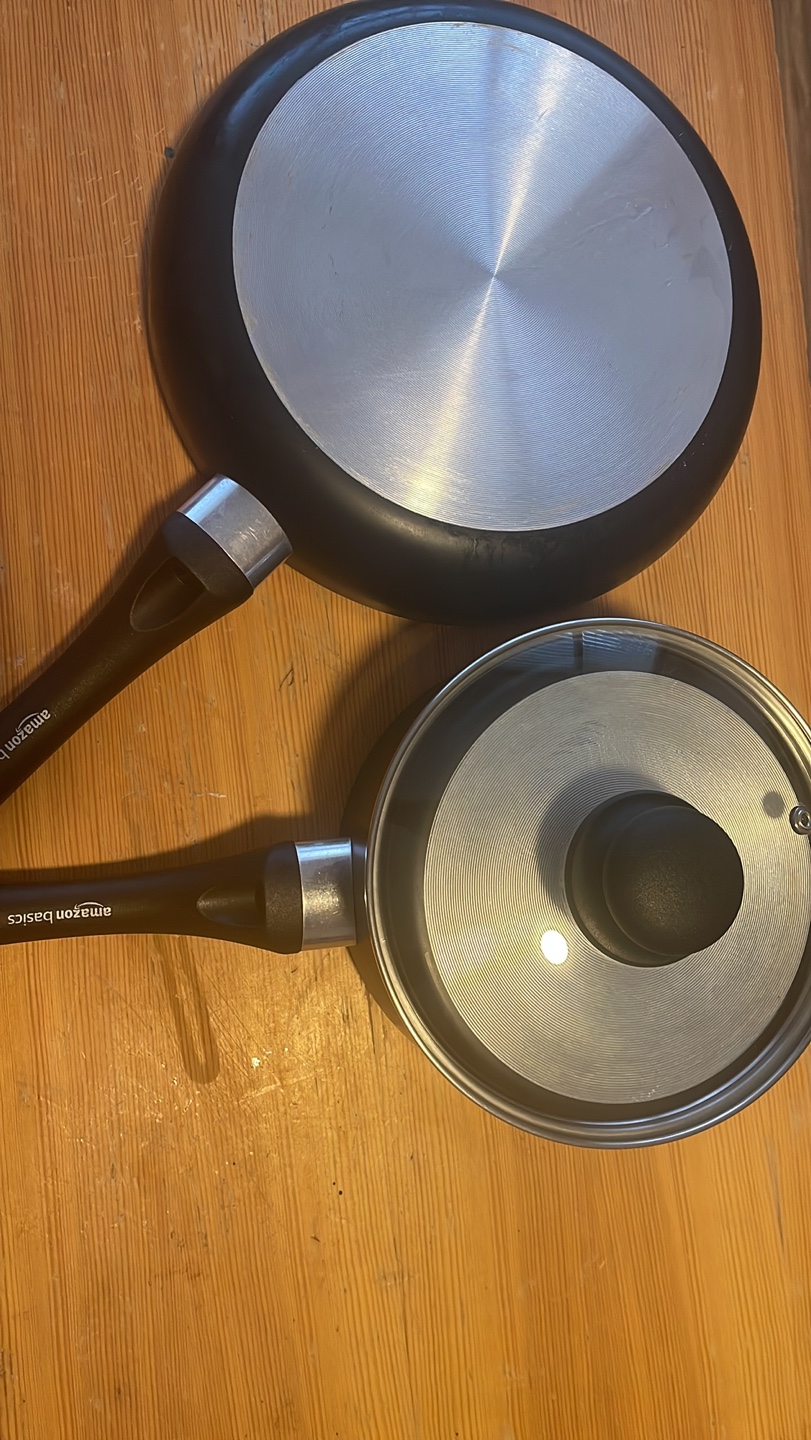 Amazon Basics 2 Piece Cookware Set