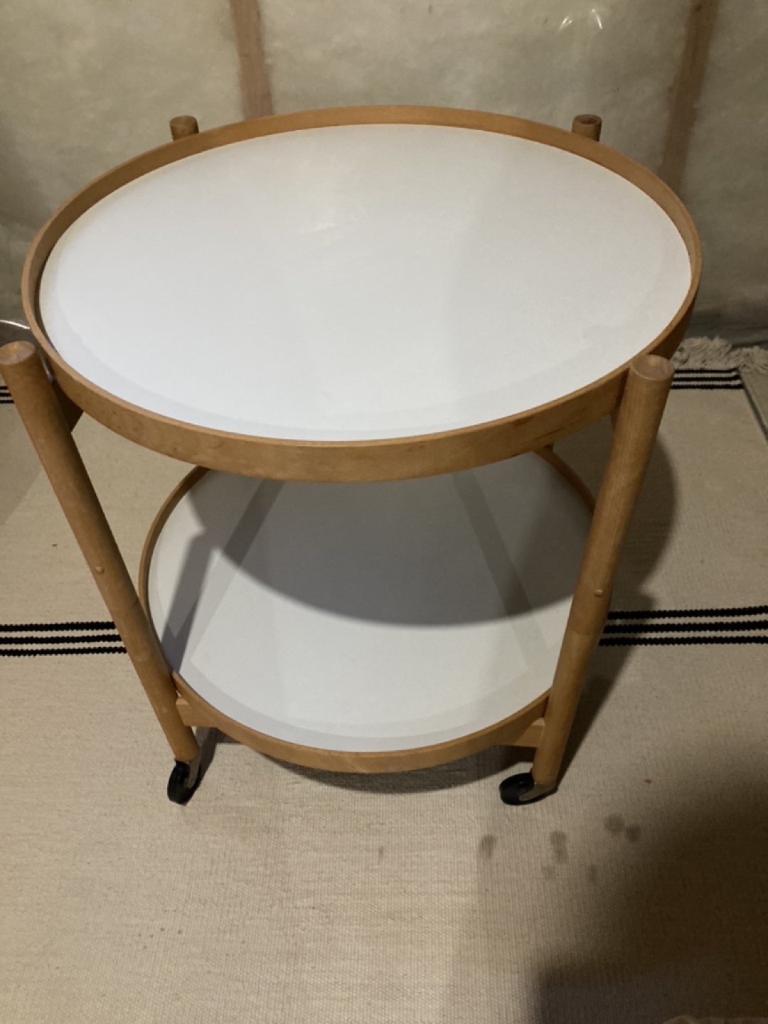 Two-Tiered reversible table