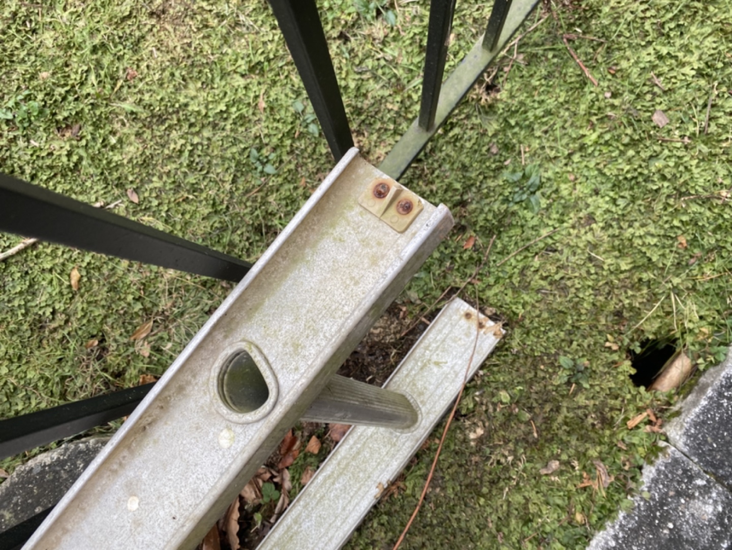 Ladder 18 feet aluminum used - photo 5