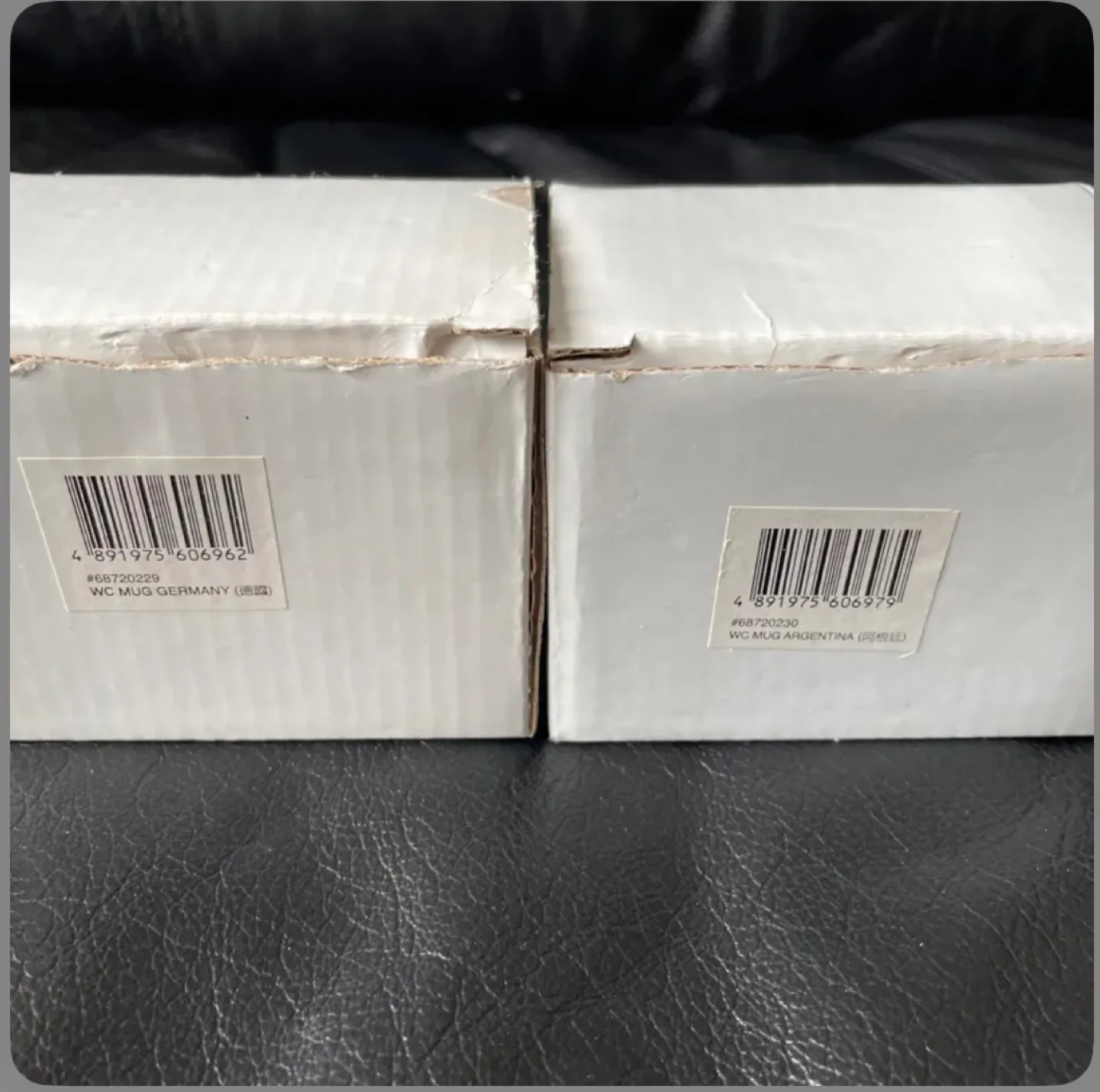 2x World Cup Espresso Mugs - Germany & Argentina image indicator(4)