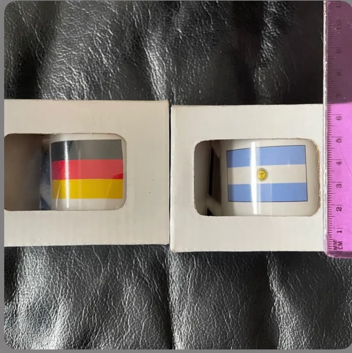 2x World Cup Espresso Mugs - Germany & Argentina image indicator(5)