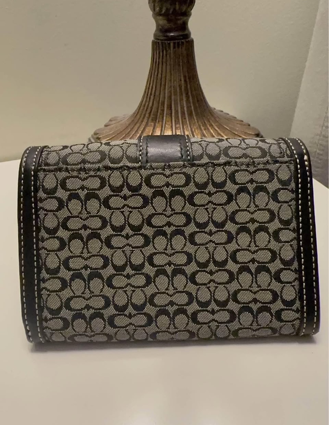 Coach Black Signature C Wallet - photo 2