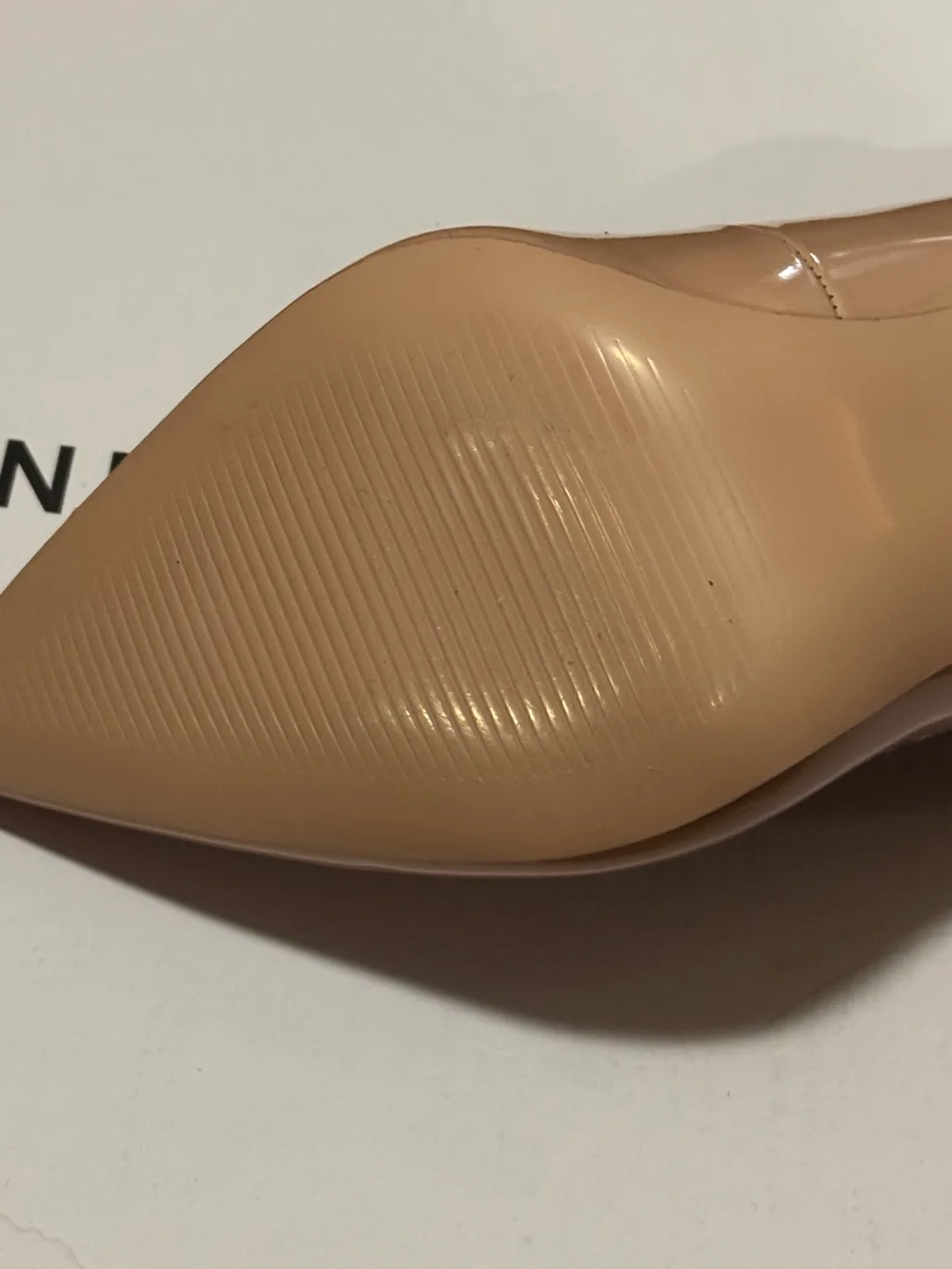 Aldo Stessi Nude Heels (Size 7) image indicator(6)