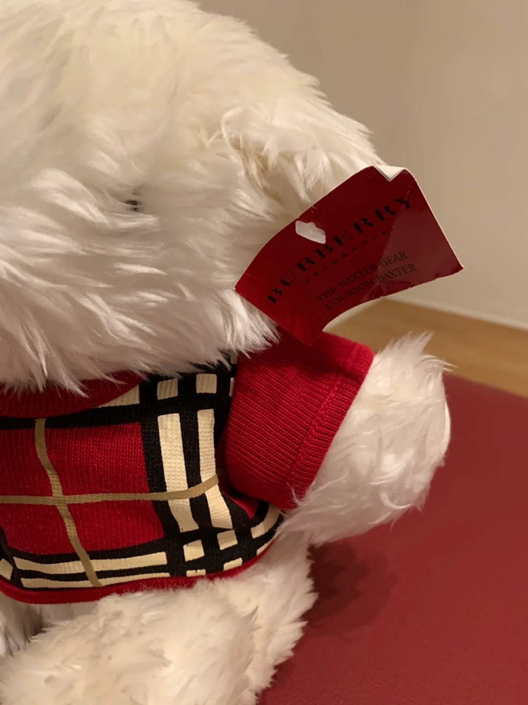NEW Burberry The Baxter Bear Plush Toy image indicator(2)
