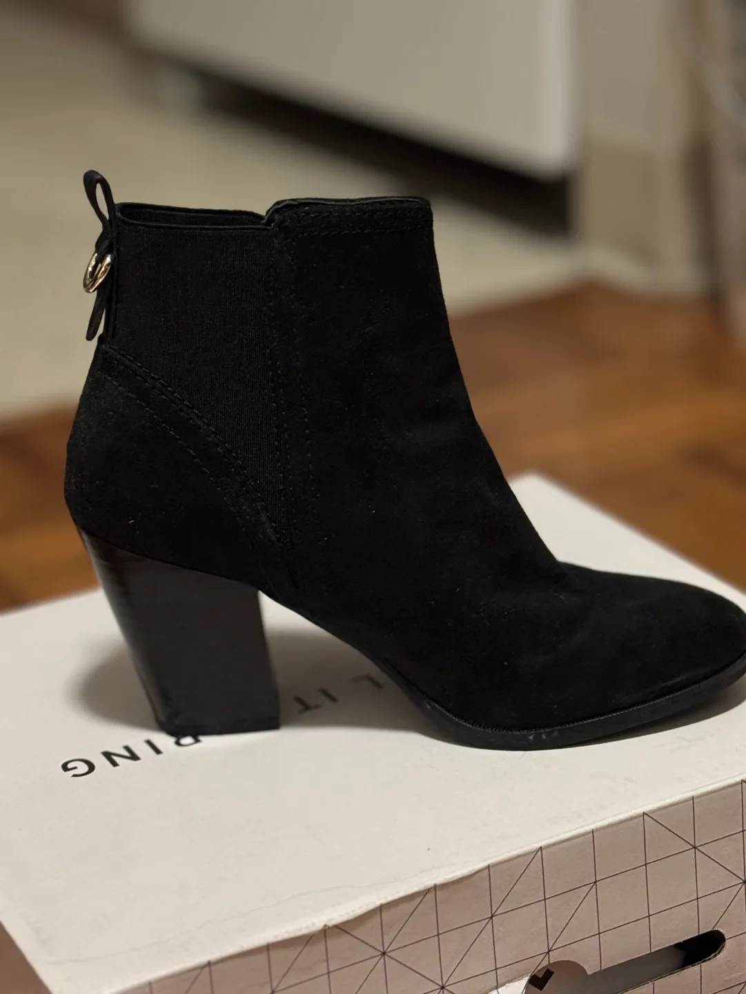 Call it Spring Suede Boot Heels (7) image indicator(4)