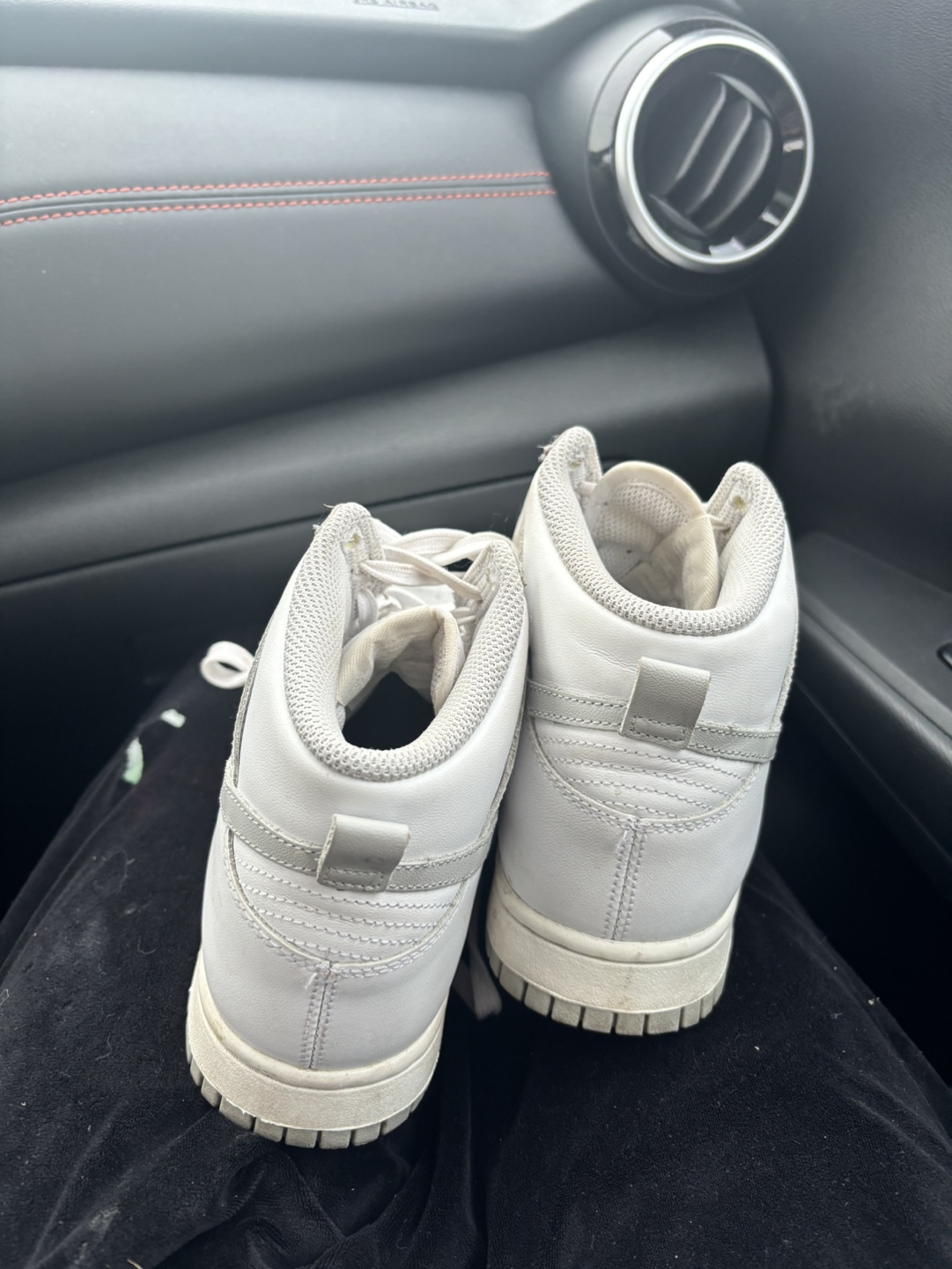 Nike Dunk High White - photo 3