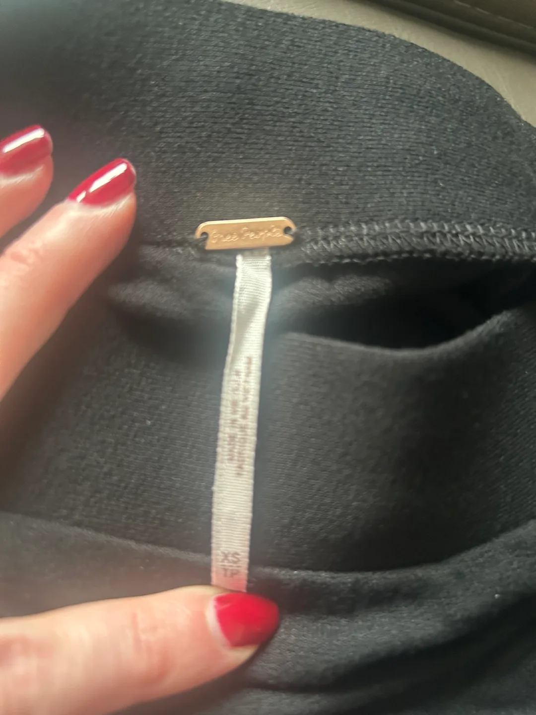 Free People Black Mini Skirt XS image indicator(2)