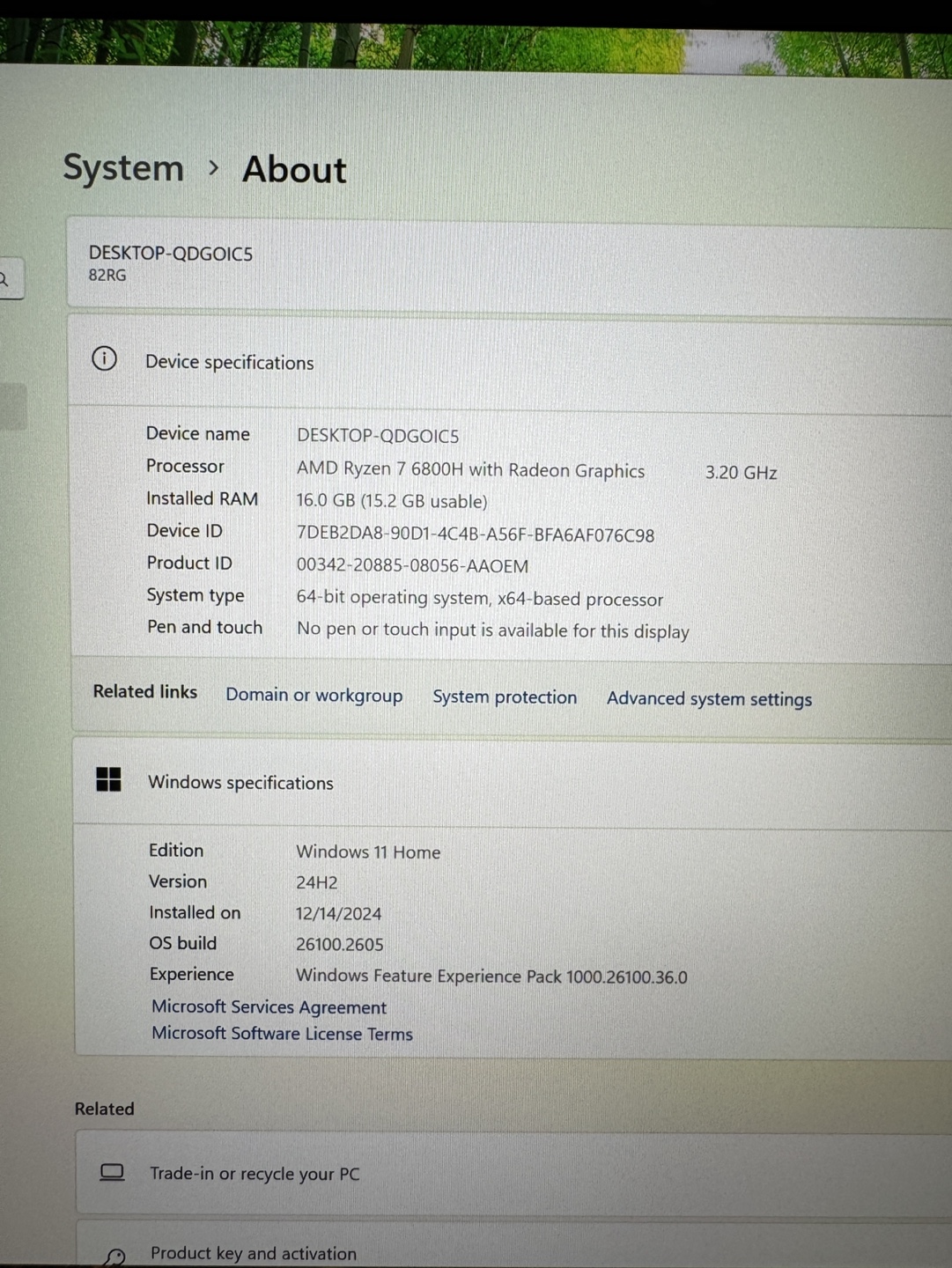 Lenovo Legion 5 Pro Ryzen 7 6800H RTX 3060 MAX Q 16GB DDR 5 - photo 4