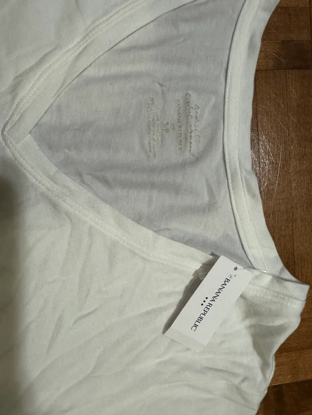Banana Republic White Long Sleeve image indicator(2)
