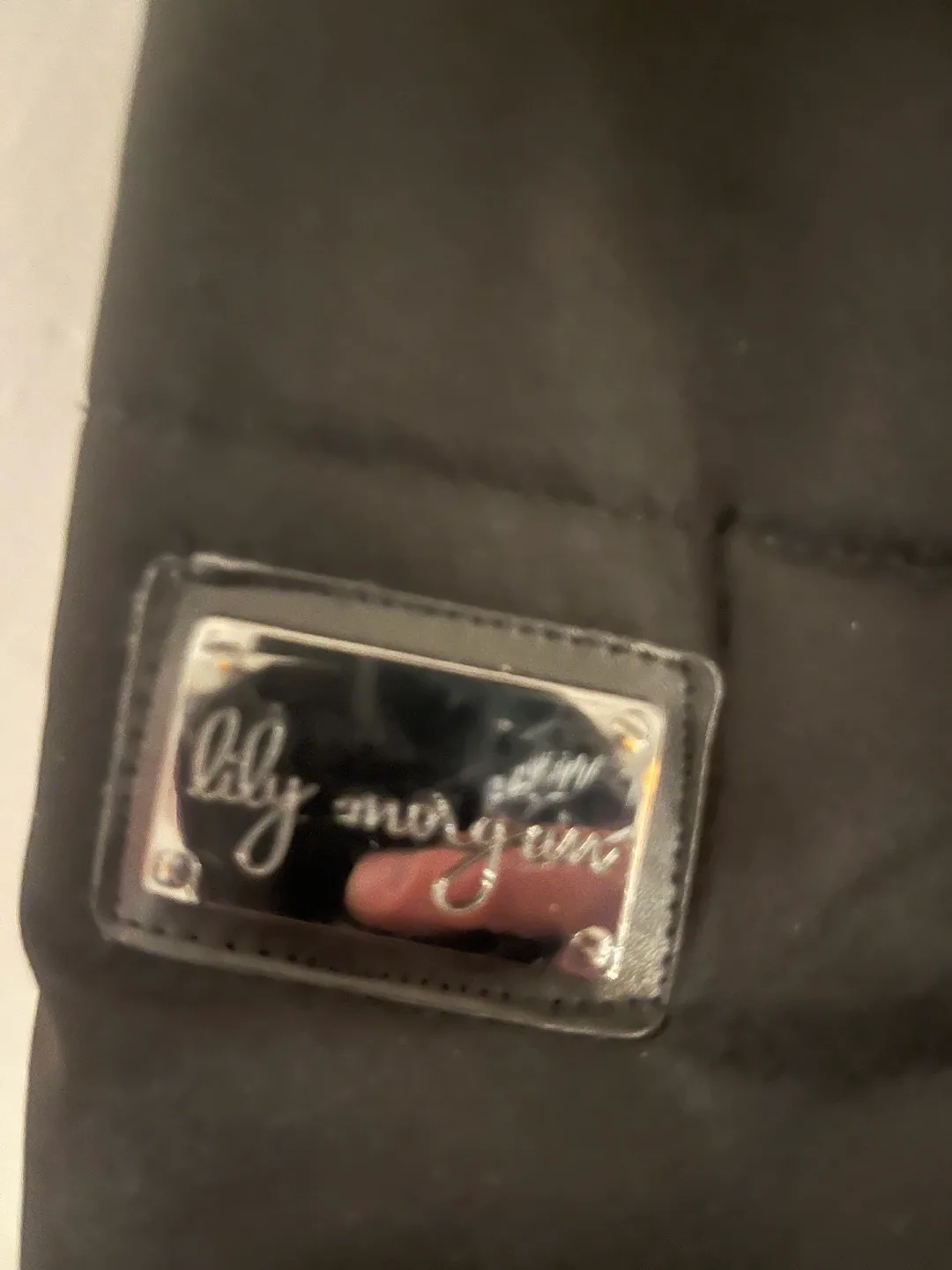 Black Knee Length Jacket XL image indicator(2)