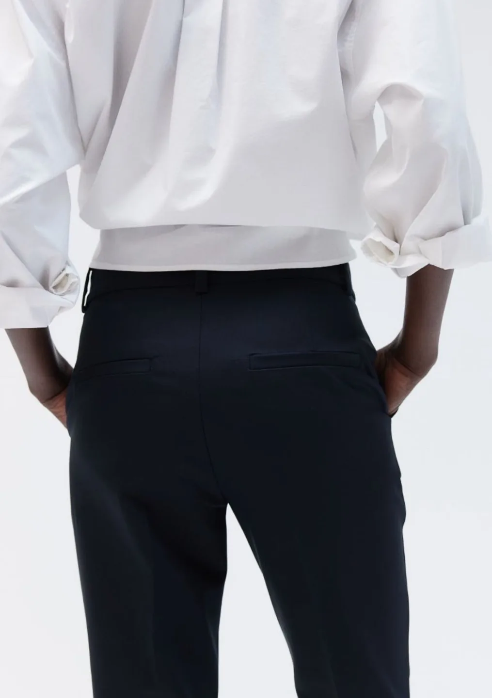 H&M Navy Slacks (6) image indicator(4)