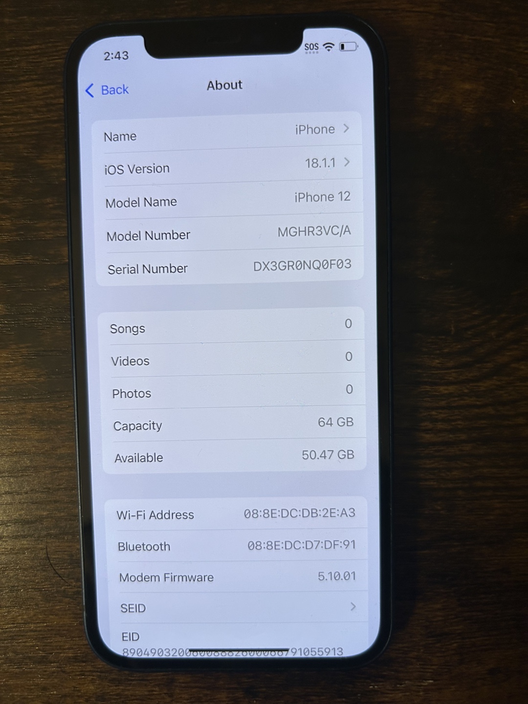 iPhone 12 64GB Blue - photo 3