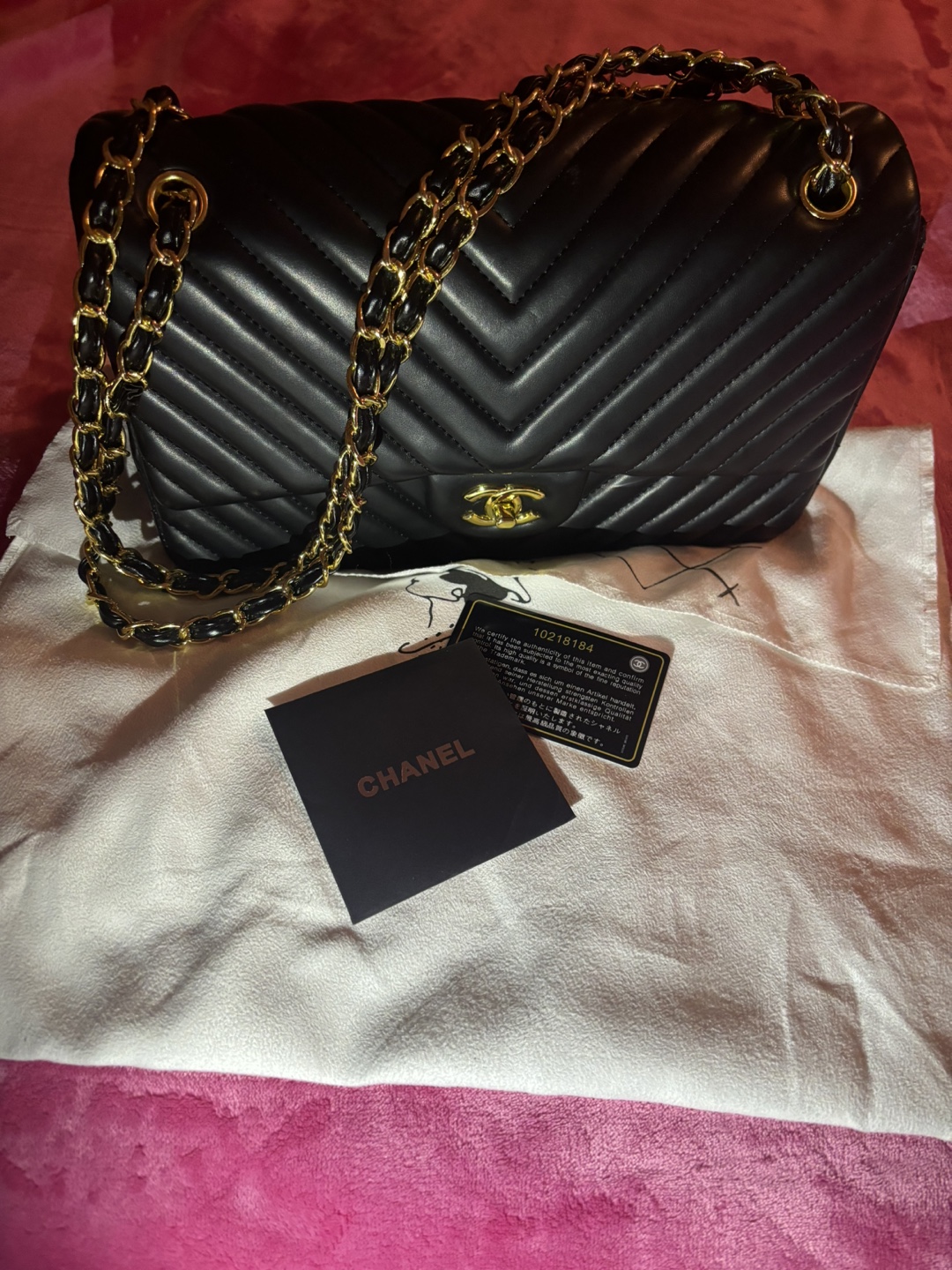 Chanel Black Quilted Flap Bag
