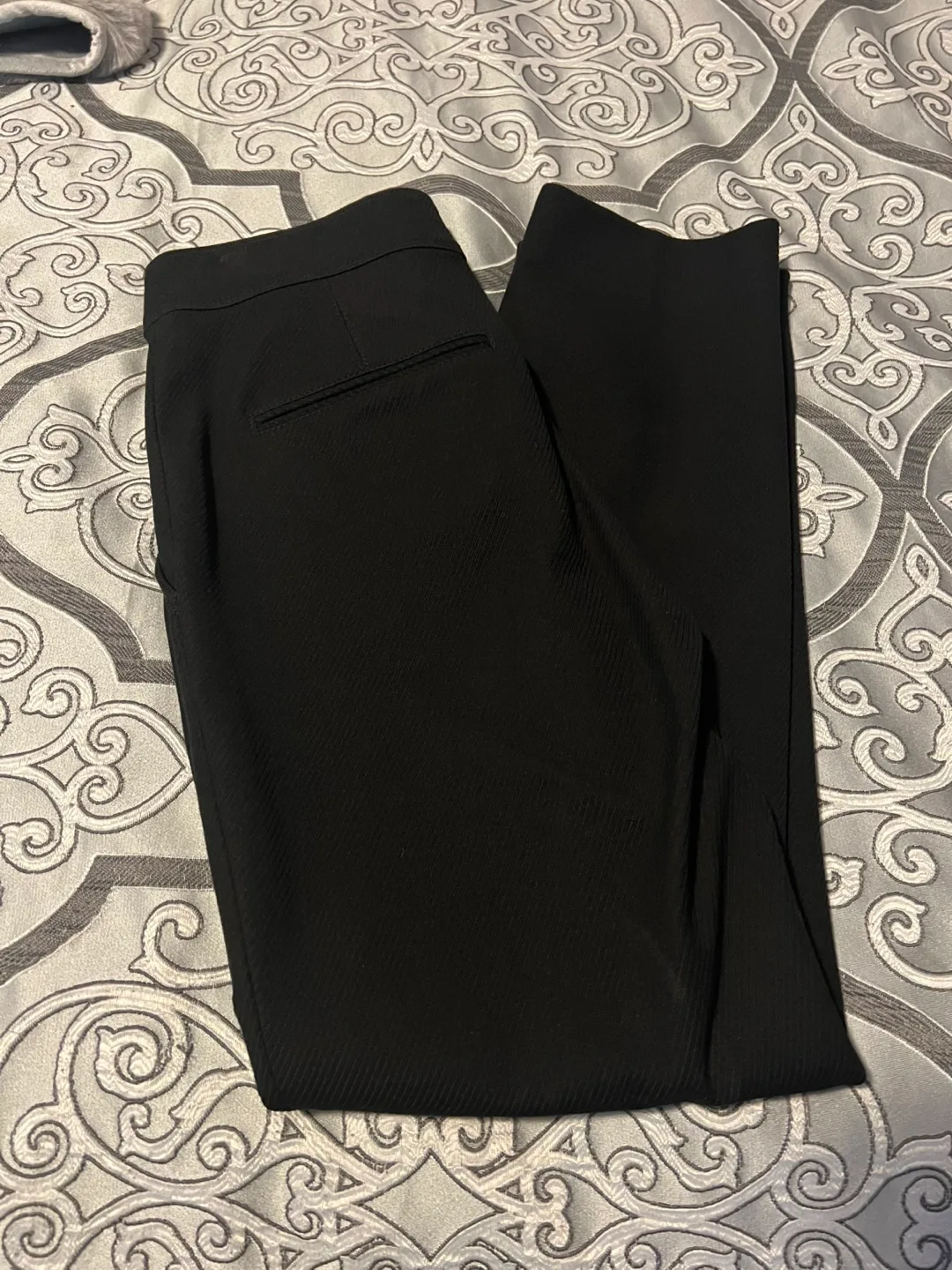 Club Monaco Atrina Black Pantalon Pants Size 4 image indicator(3)