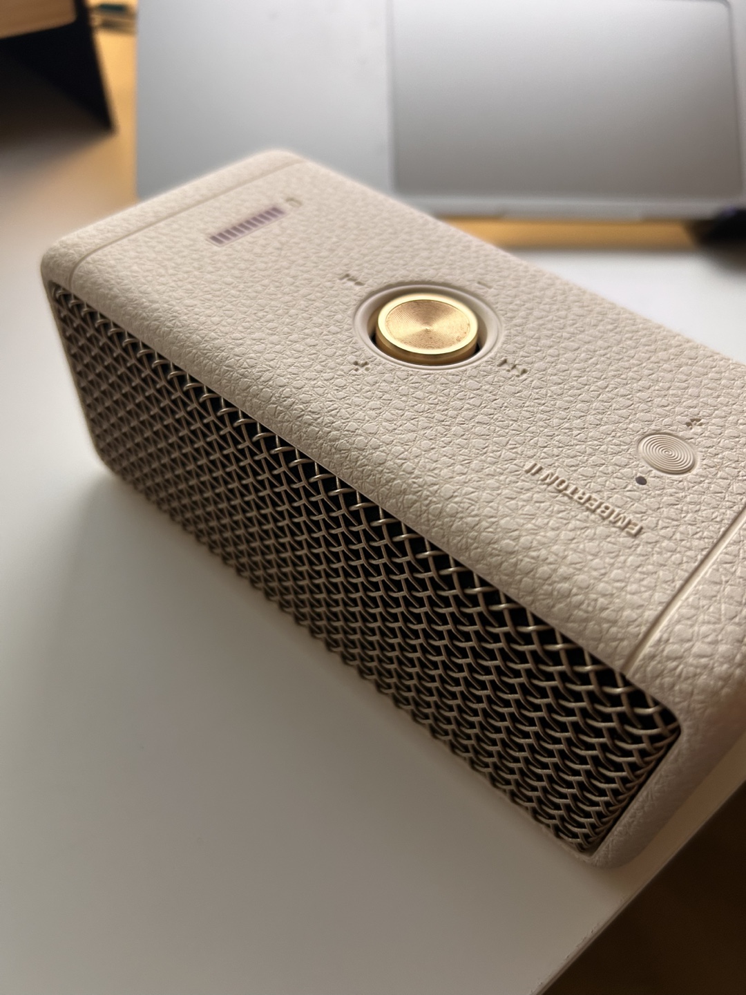 Marshall Emberton II Portable Bluetooth Speaker - Cream - photo 2