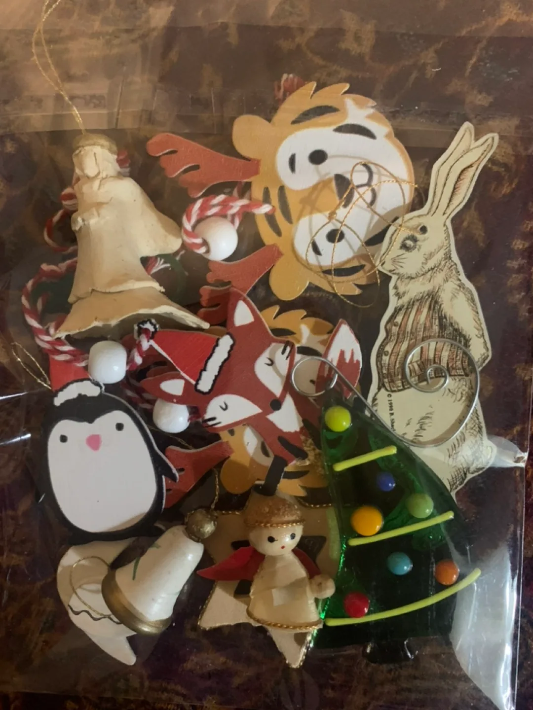 Set of Small Christmas Ornaments thumbnail