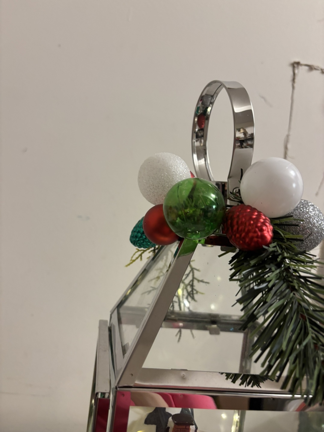 Christmas Lantern with Light Up Village - photo 4