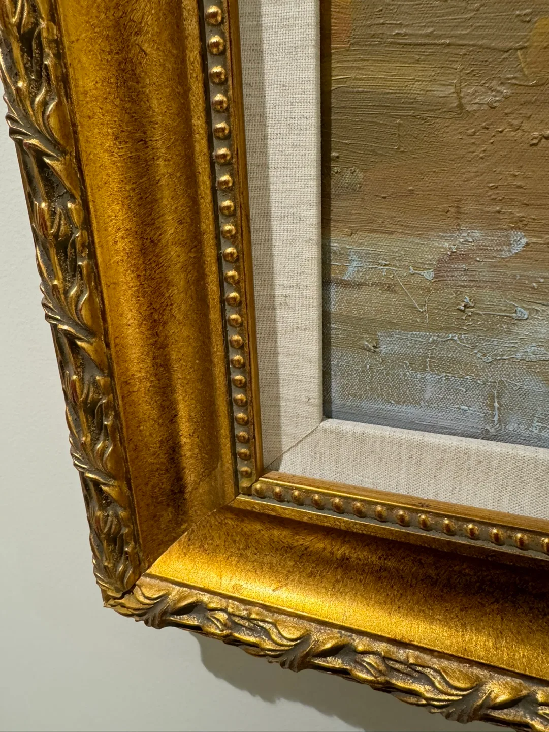 Framed oil painting of a floral bouquet image indicator(5)