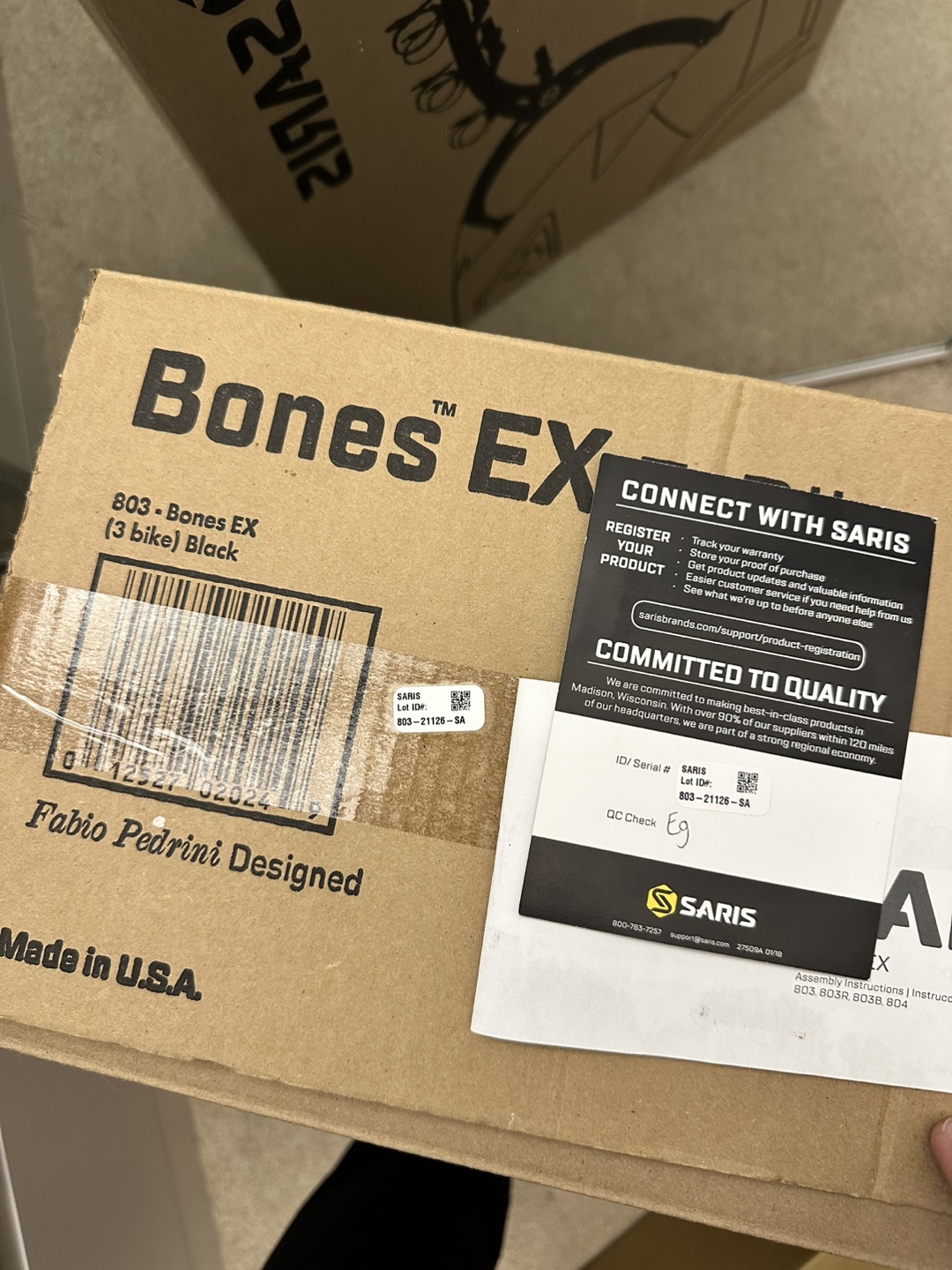 Saris Bones EX 3 Bike Rack - photo 3