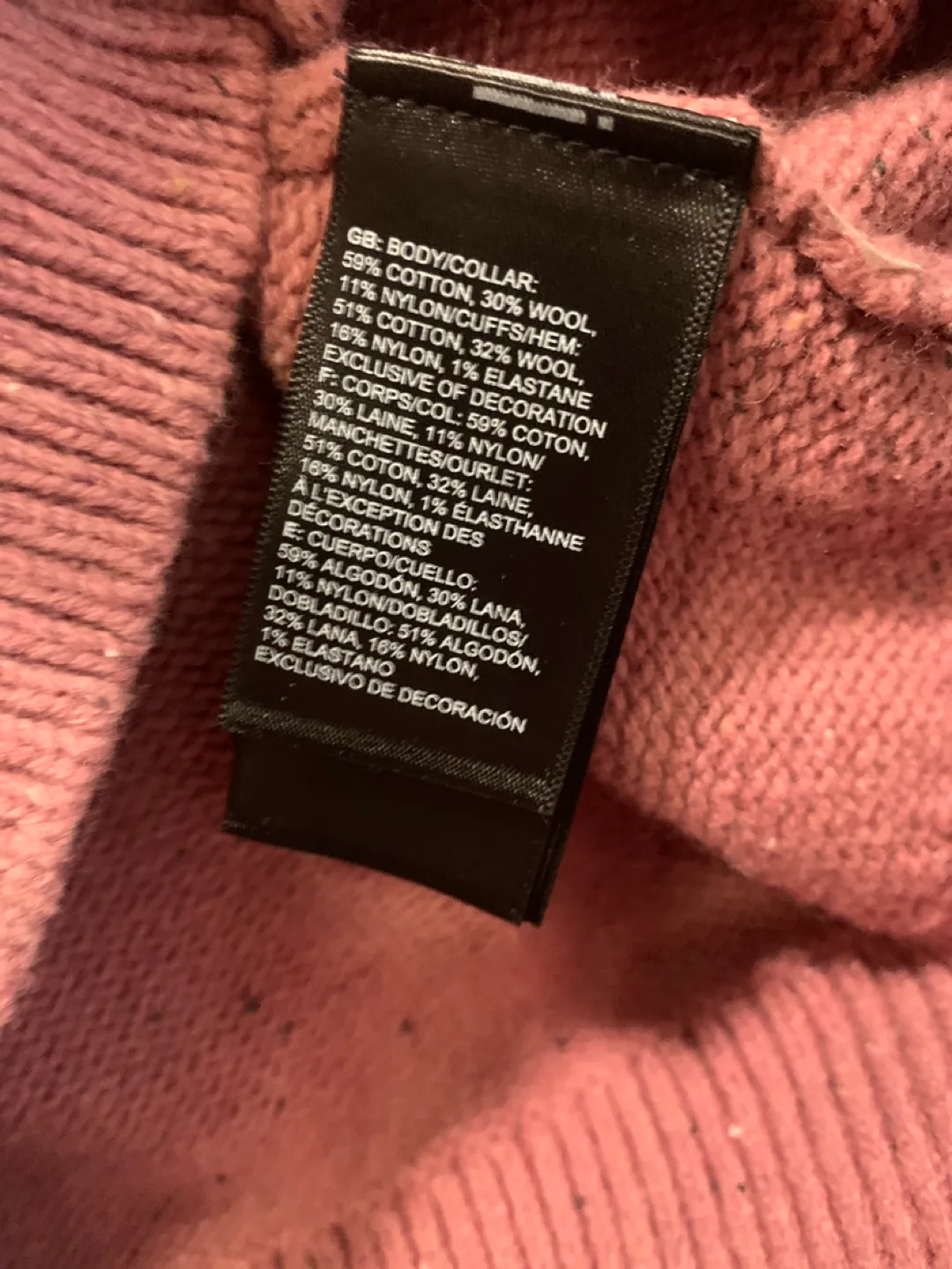 The North Face Crestview 1/4 Zip Pink Sweater image indicator(3)