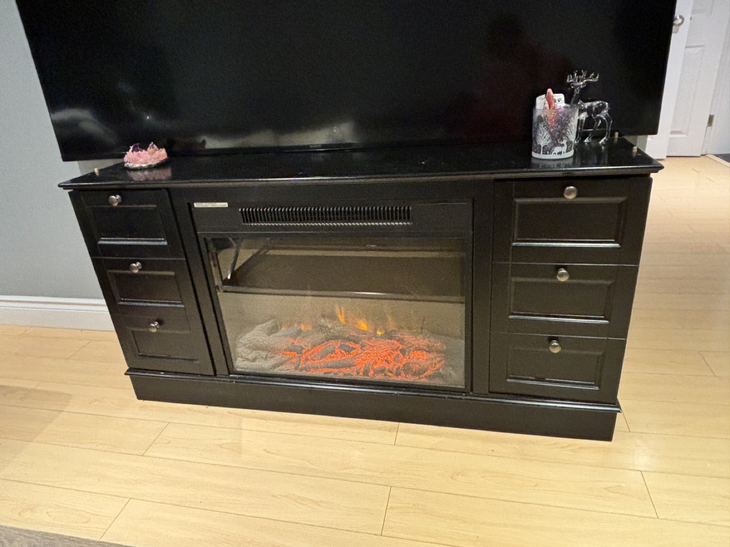 Electric Fireplace TV Stand - photo 2
