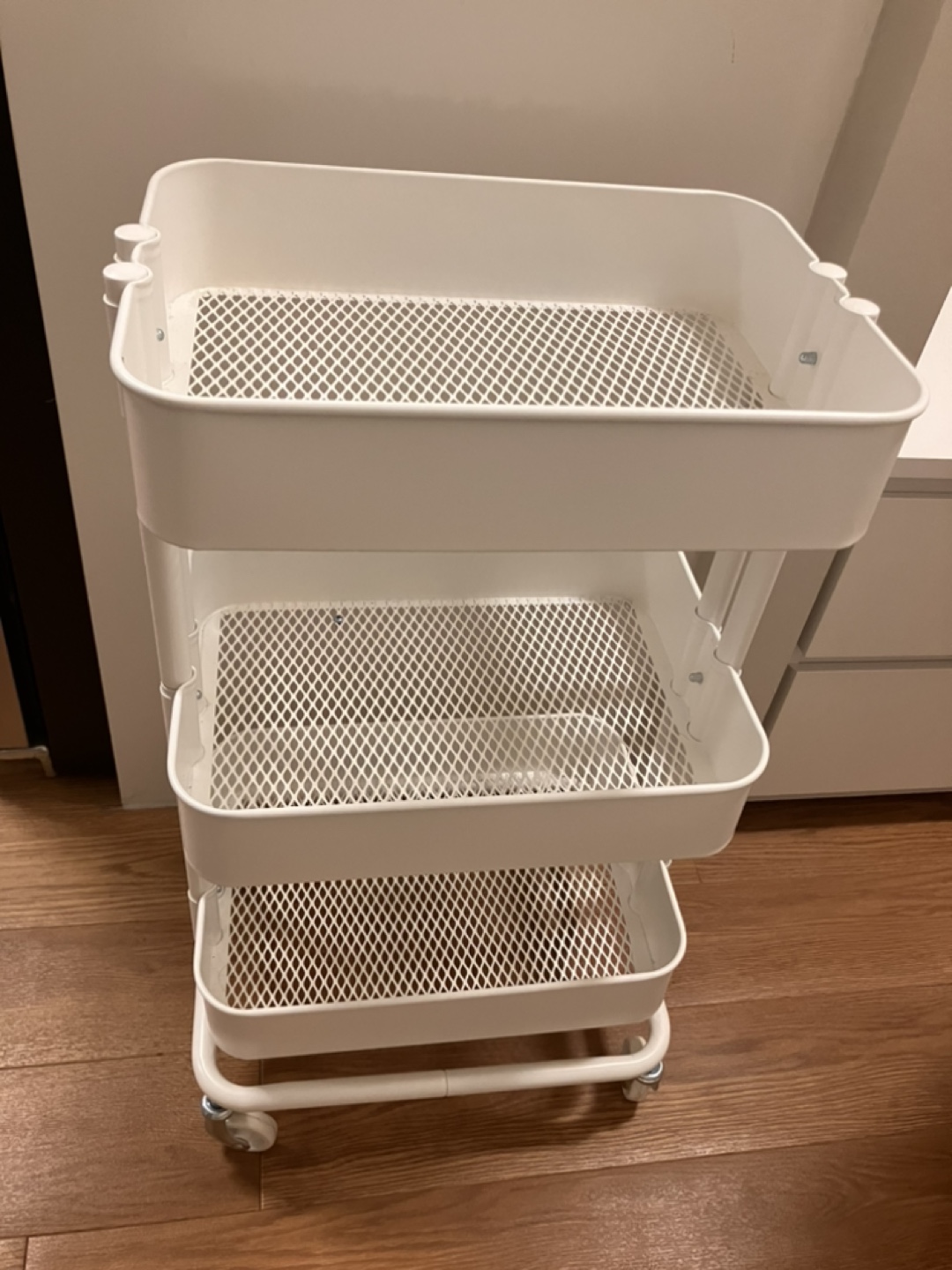 IKEA RÅSKOG 3-Tier Rolling Utility Cart - photo 2