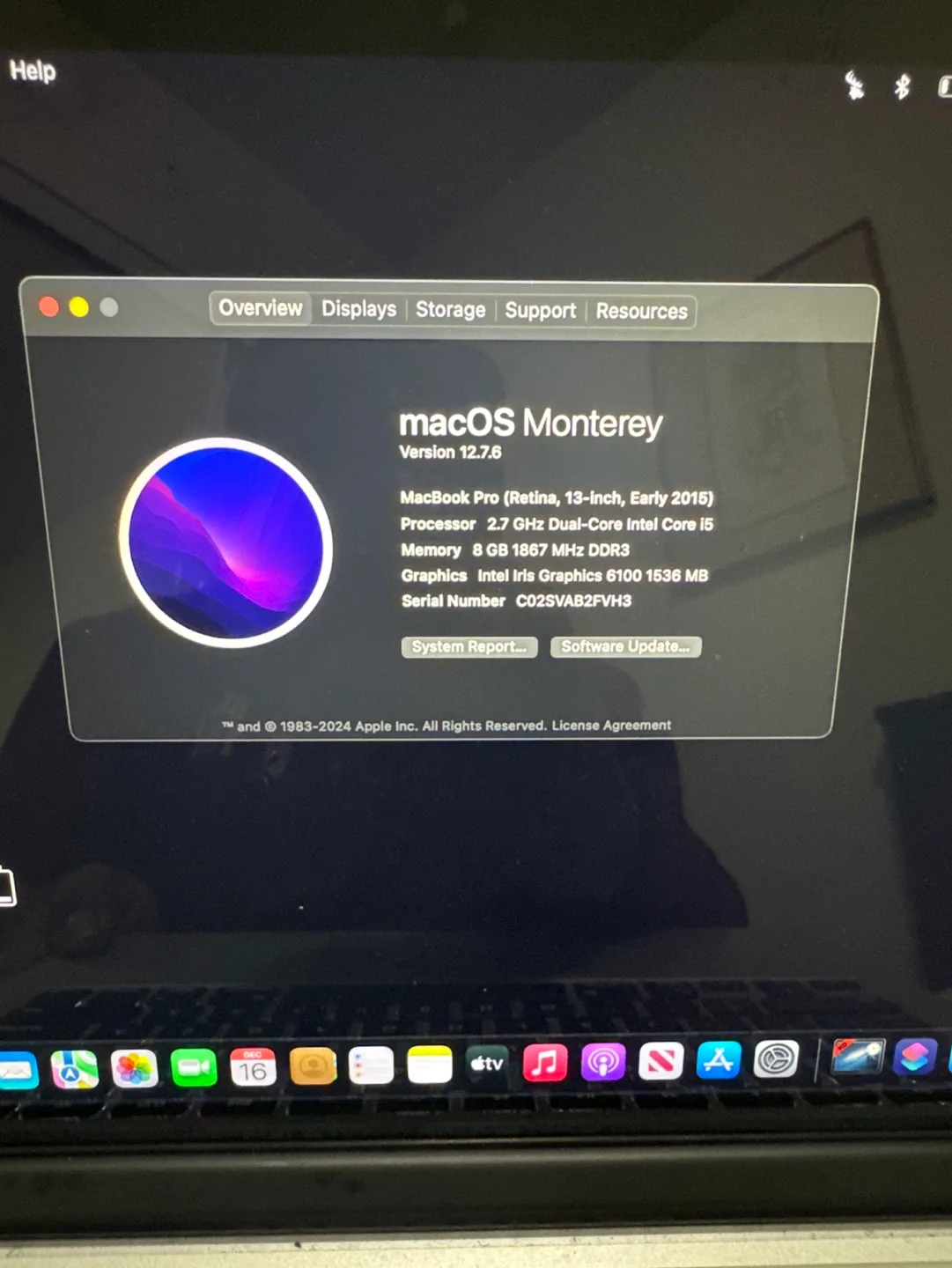 MacBook Pro 13-inch (Early 2015) -  8 GB RAM, 128 GB SSD image indicator(4)