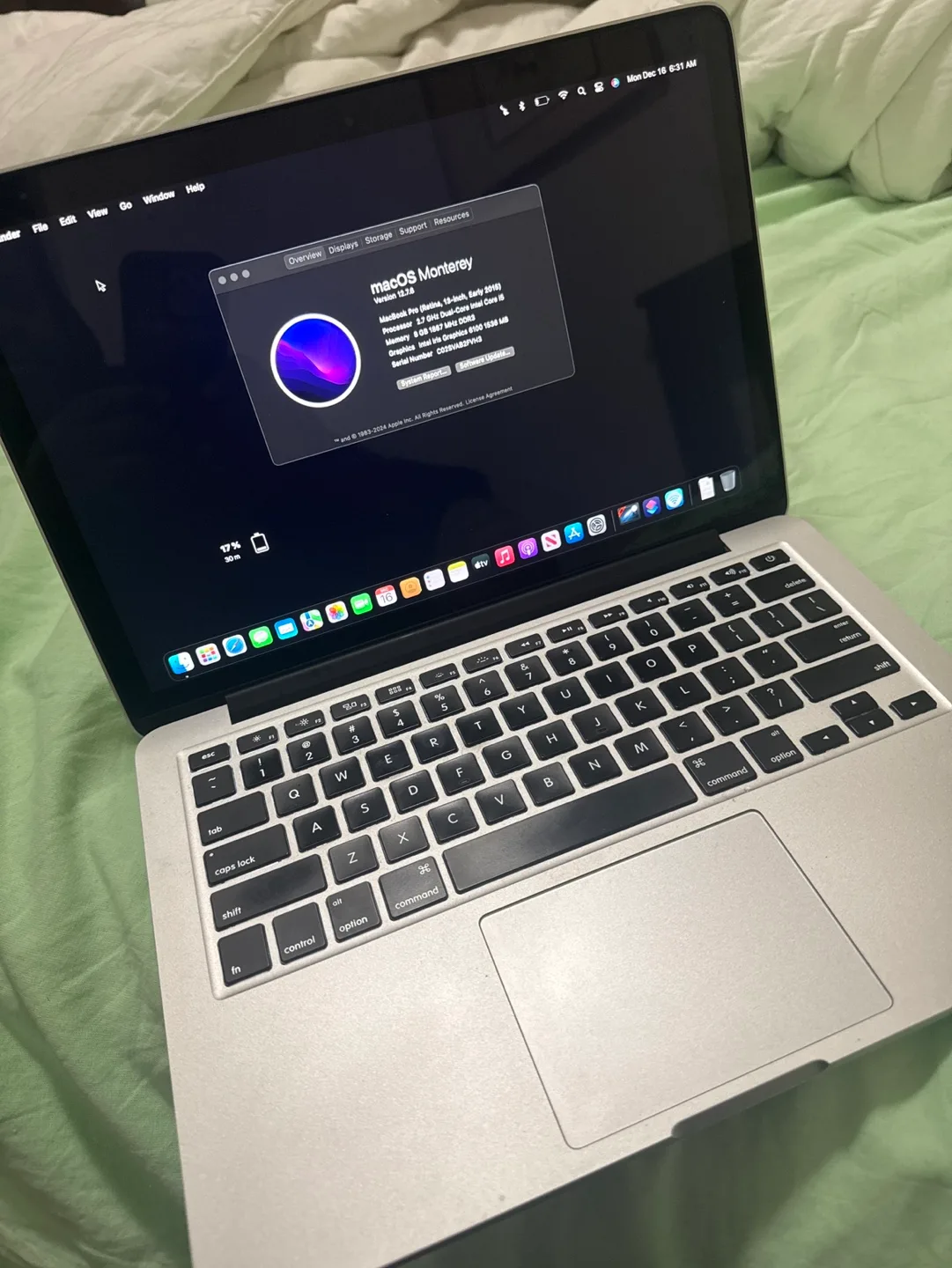 MacBook Pro 13-inch (Early 2015) -  8 GB RAM, 128 GB SSD image indicator(5)