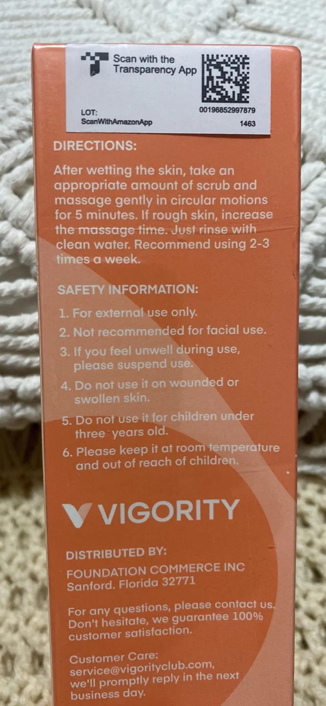 Brand new body scrub! Wrapped. image indicator(2)