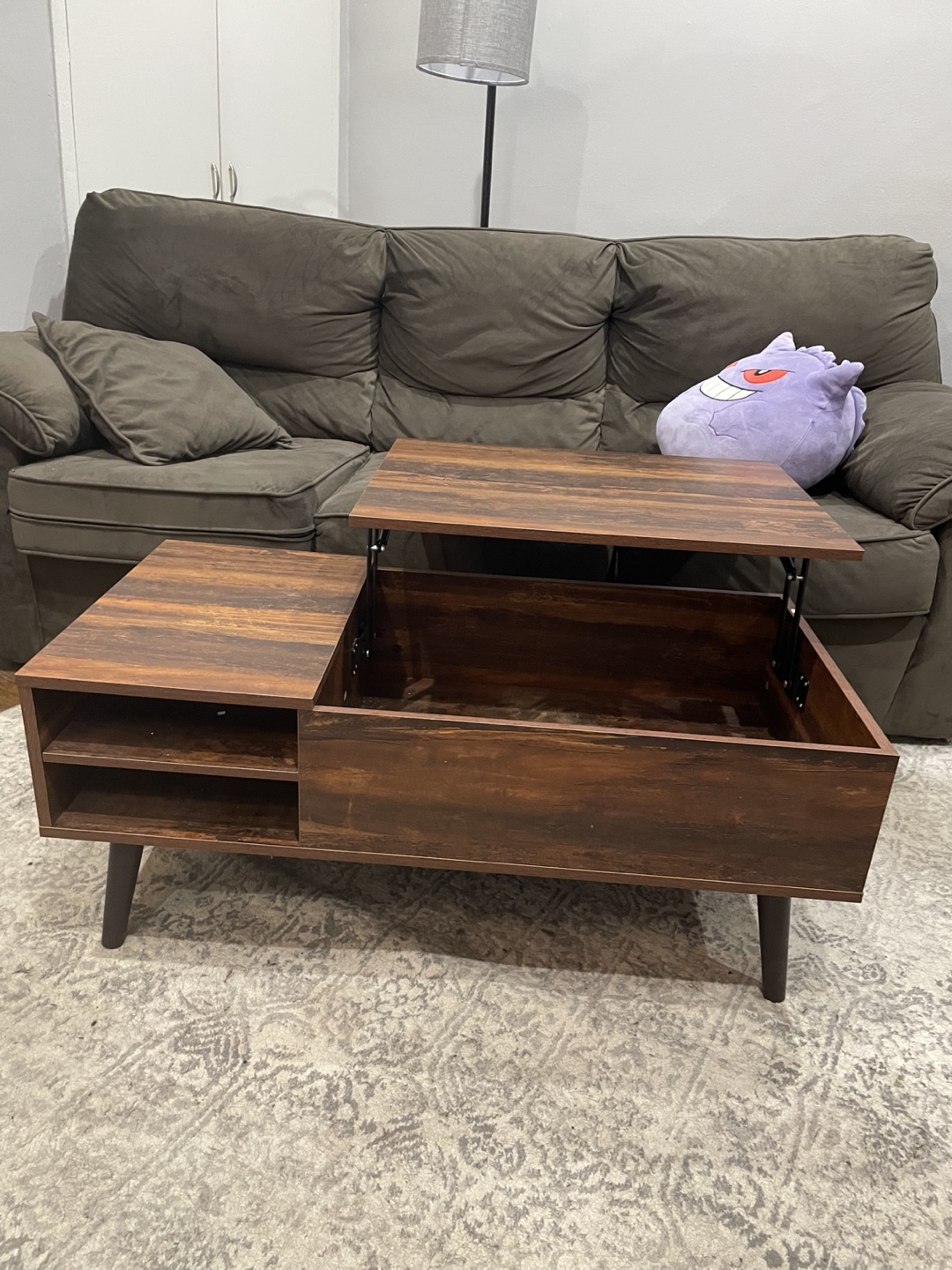 Lift Top Coffee Table with Storage