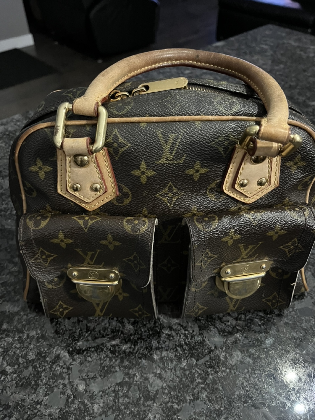 Authentic Louis Vuitton Manhattan PM - photo 3