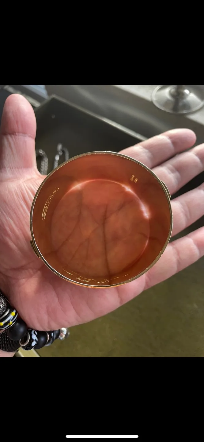 Coach Red & Gold Signature  Cuff for small wrist image indicator(6)