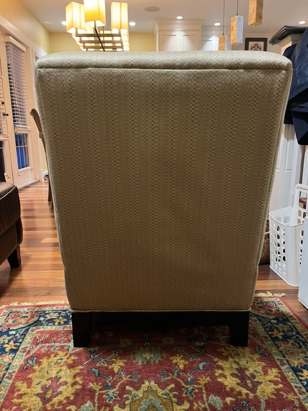 Taupe slipper chairs image indicator(3)