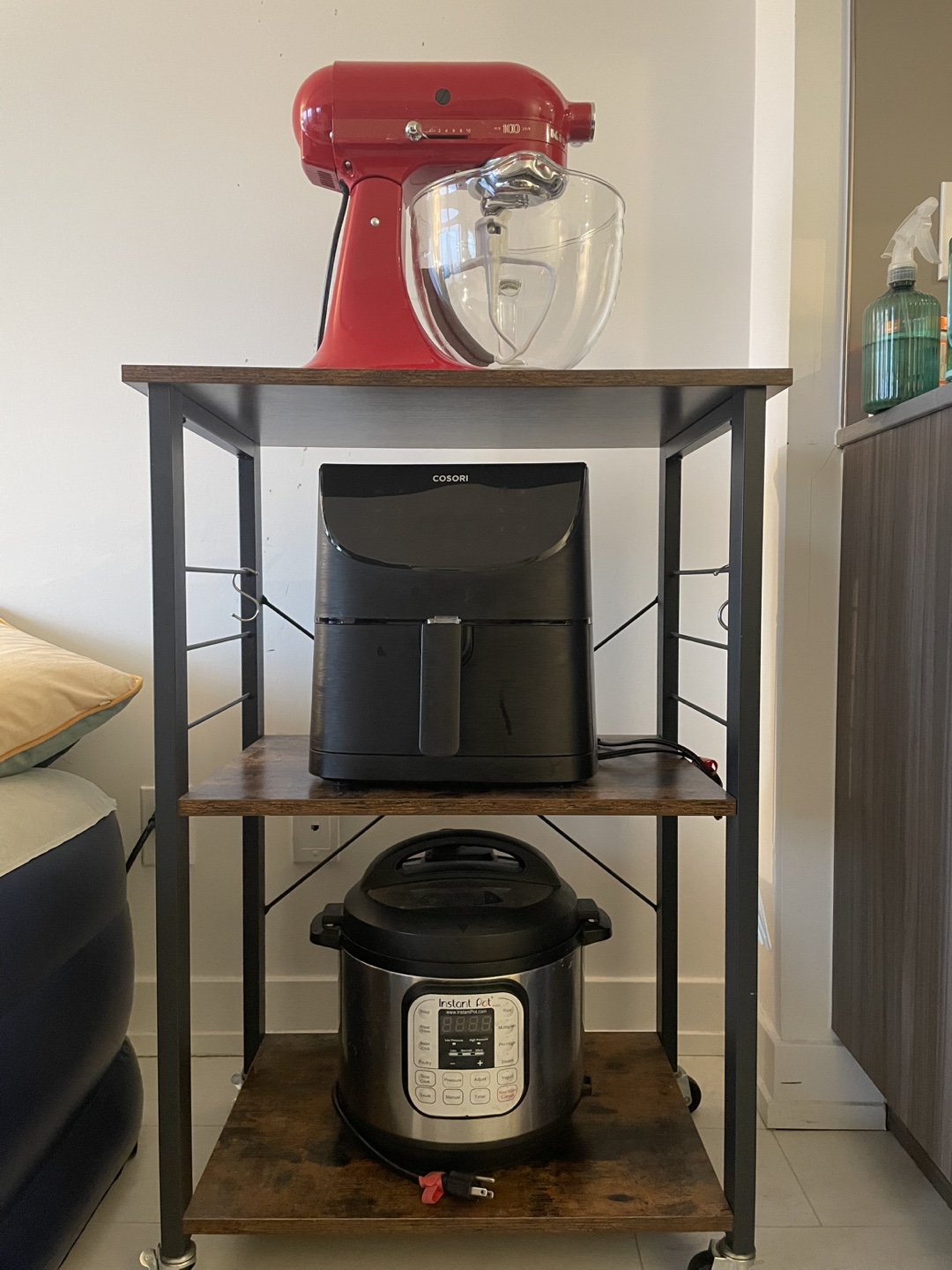 Kitchen Cart with 3 Shelves