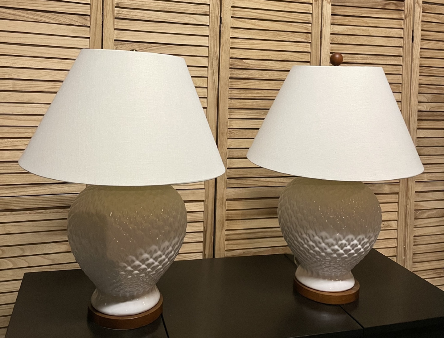 Vintage Ralph Lauren Ceramic Lamps Set